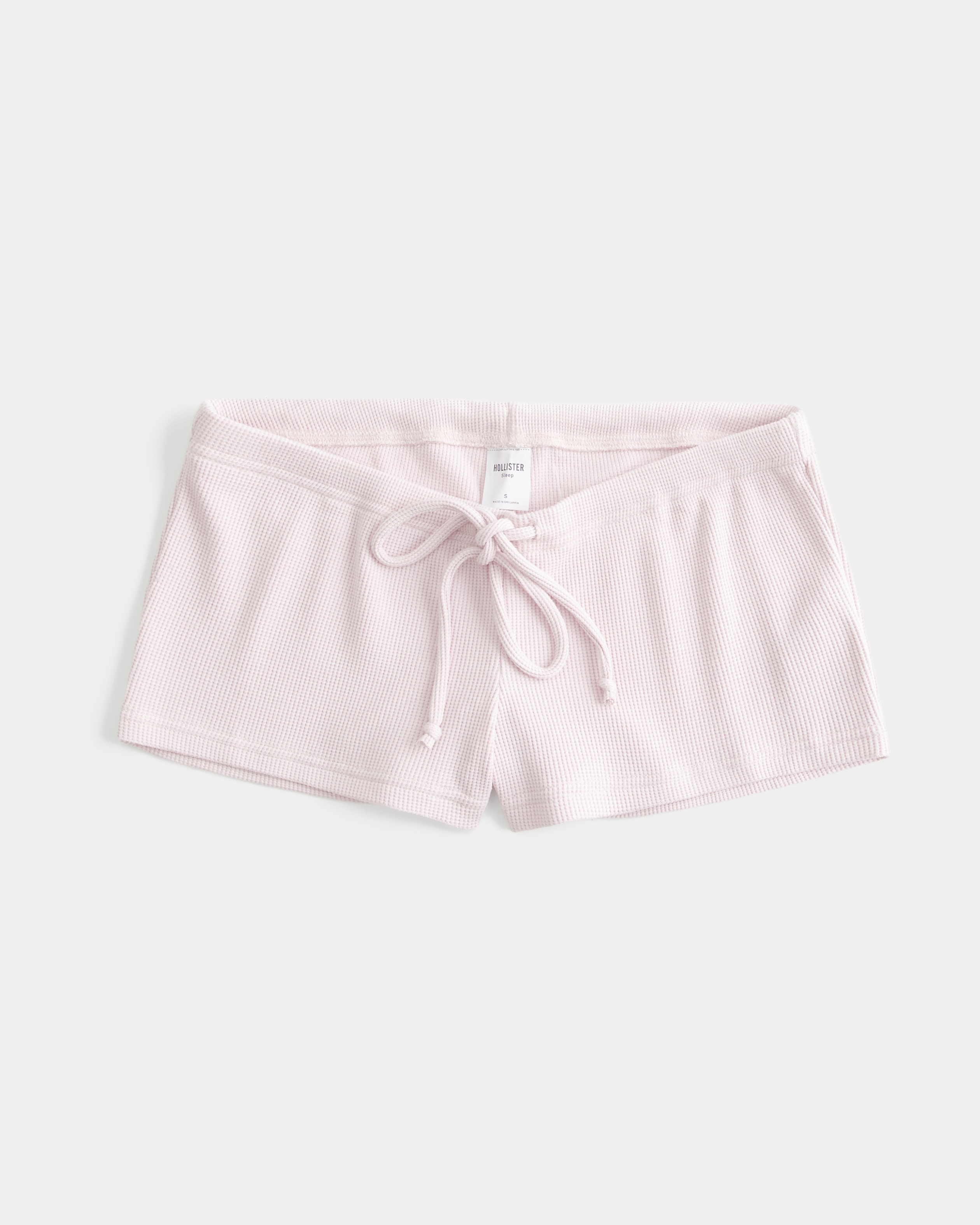 Cozy Waffle Micro Shorts