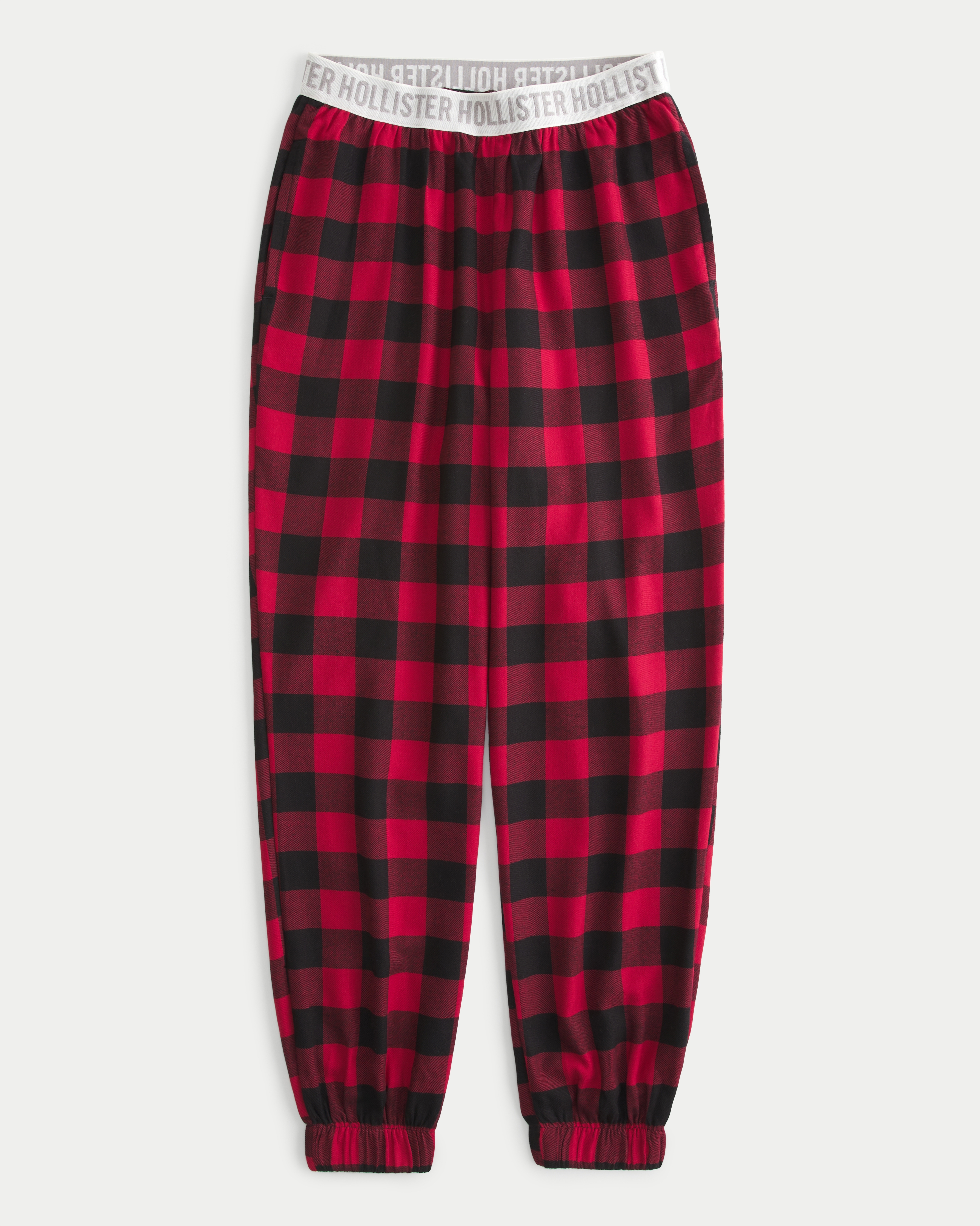 Ultra High-Rise Flannel Sleep Joggers