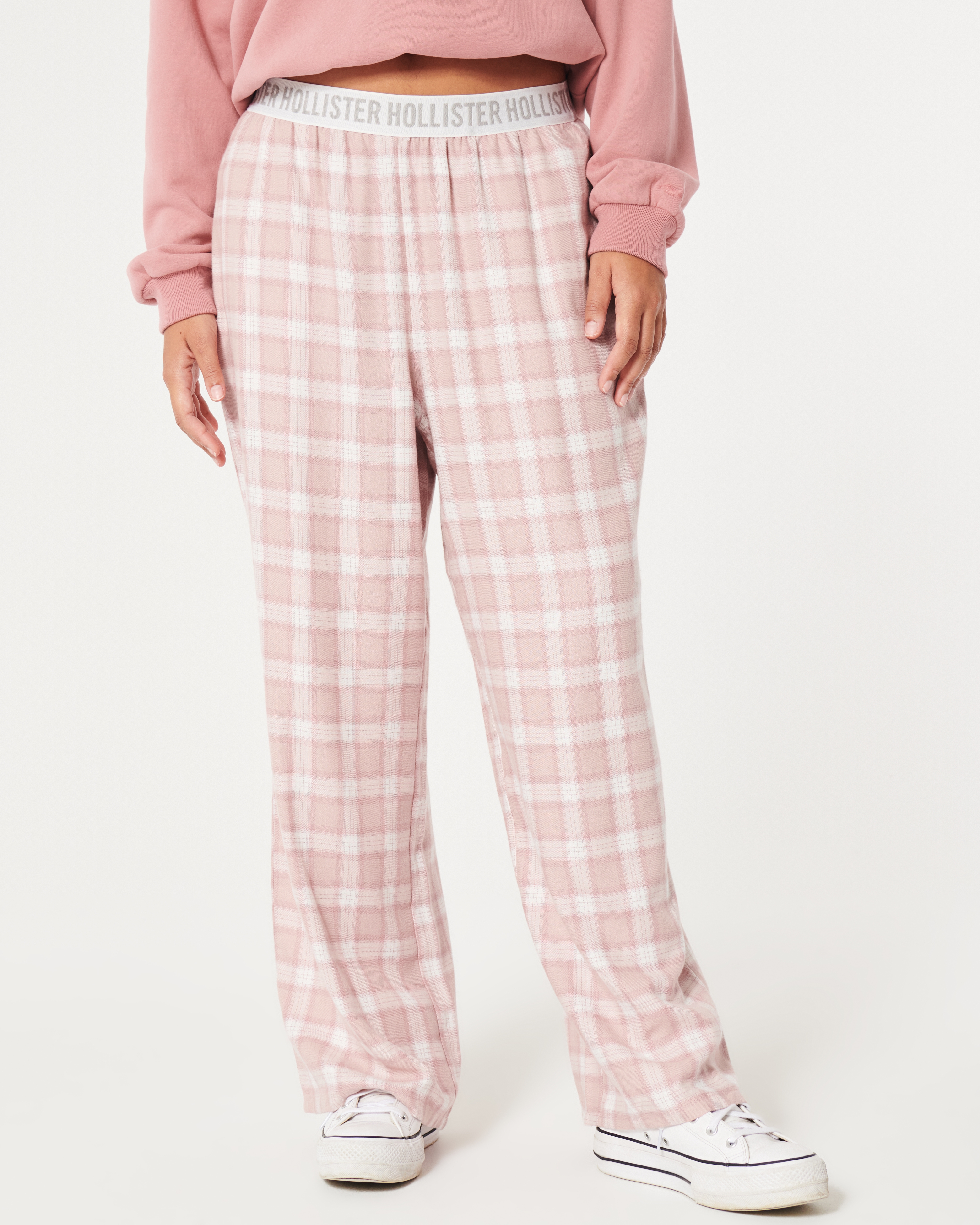 Hollister plaid best sale pajama pants