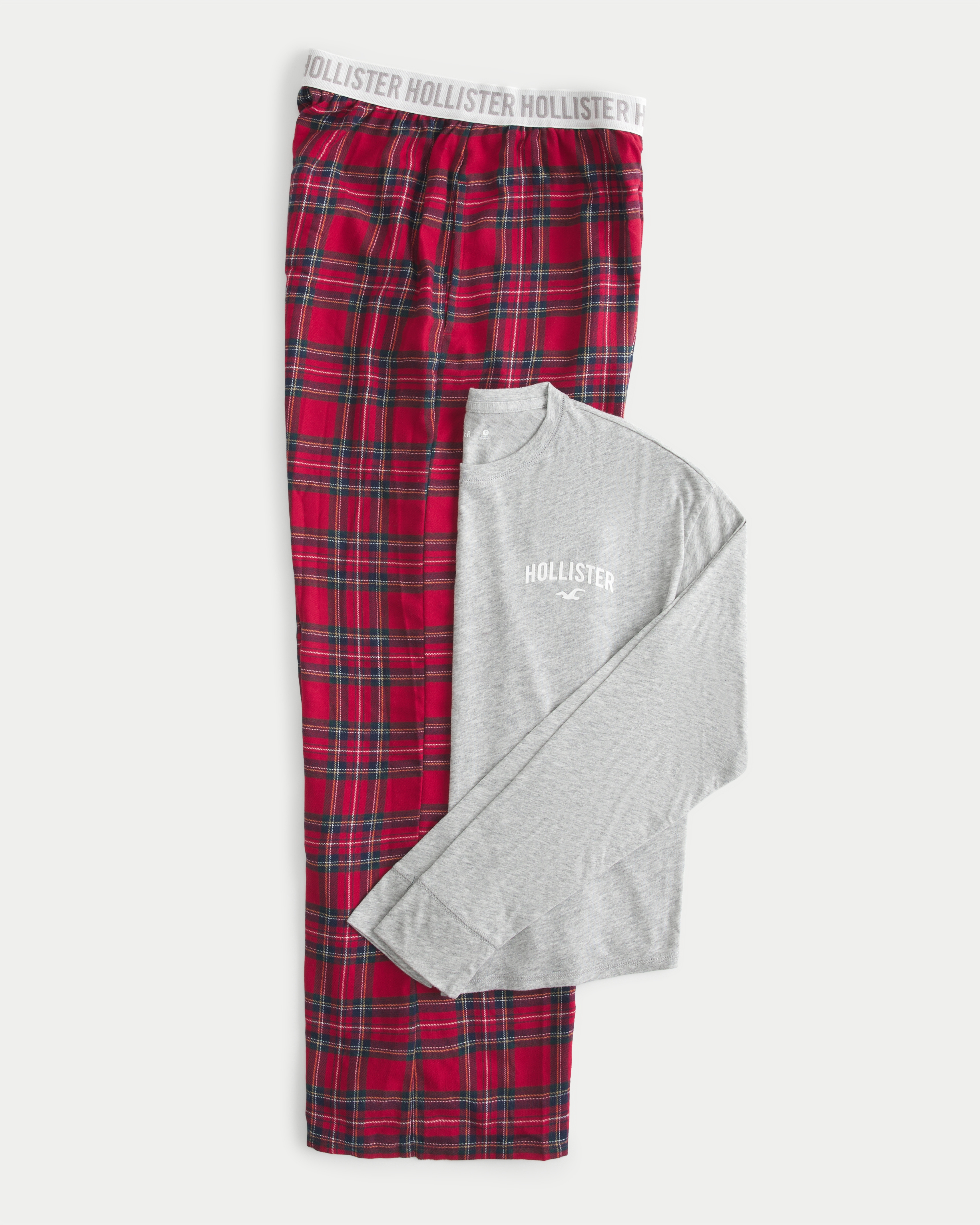 Hollister plaid deals pants