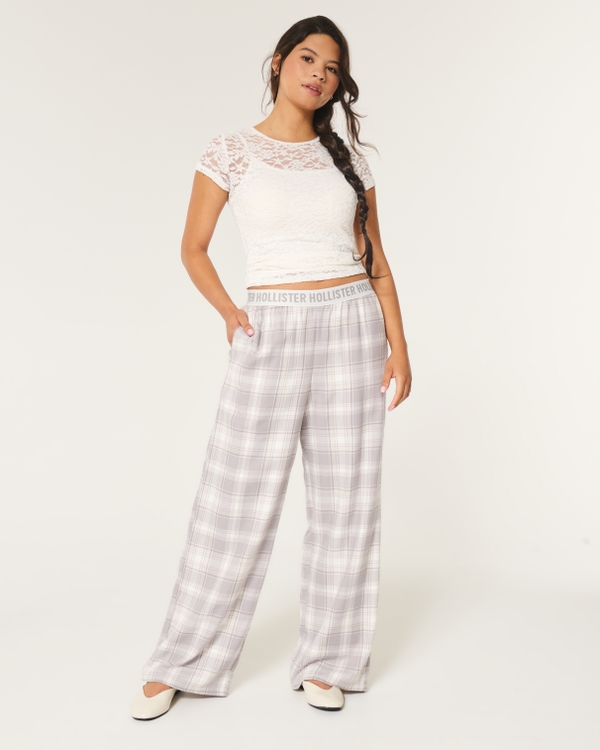 Ultra High-Rise Wide-Leg 24/7 Pajama Pants