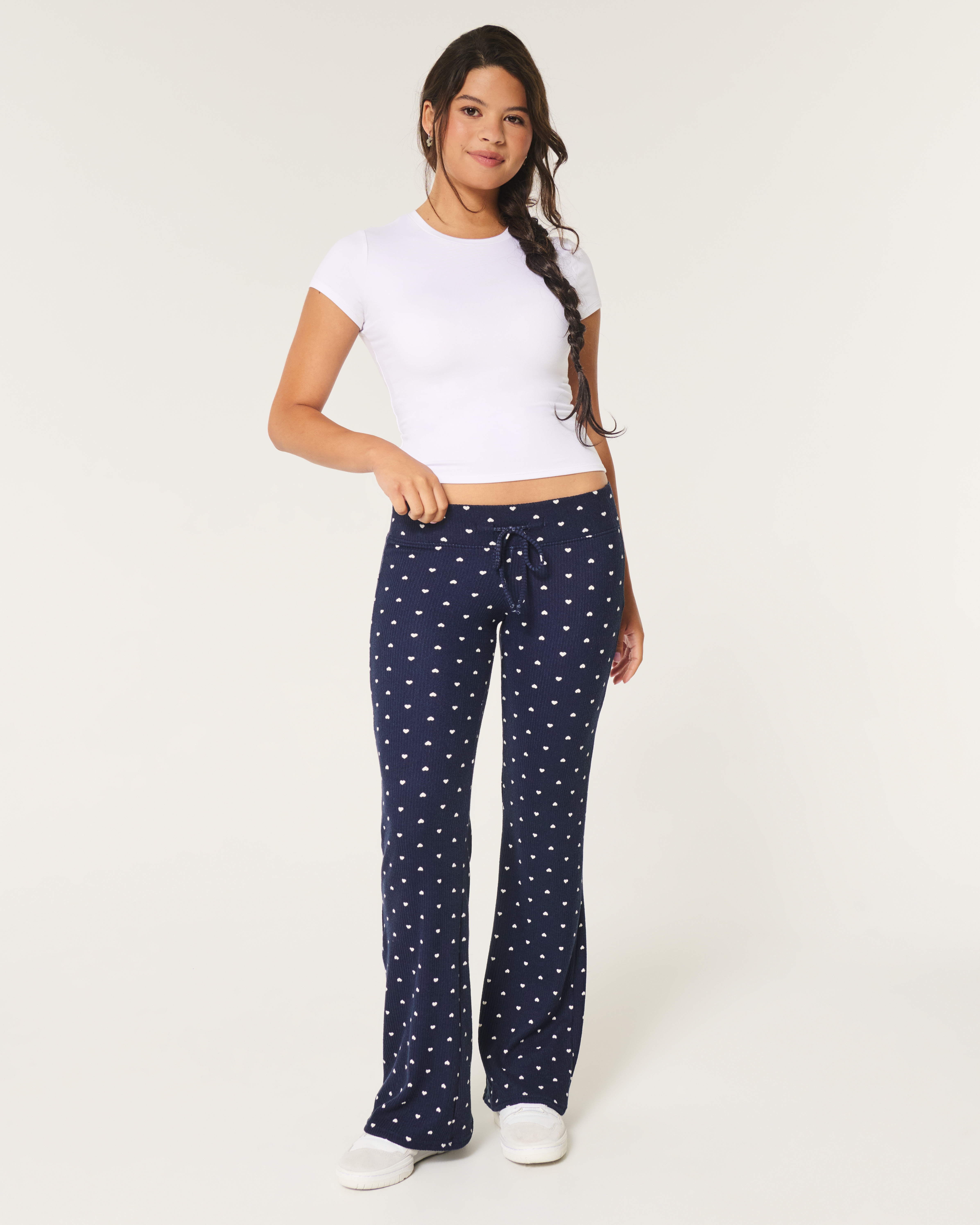 Hollister navy pants hotsell