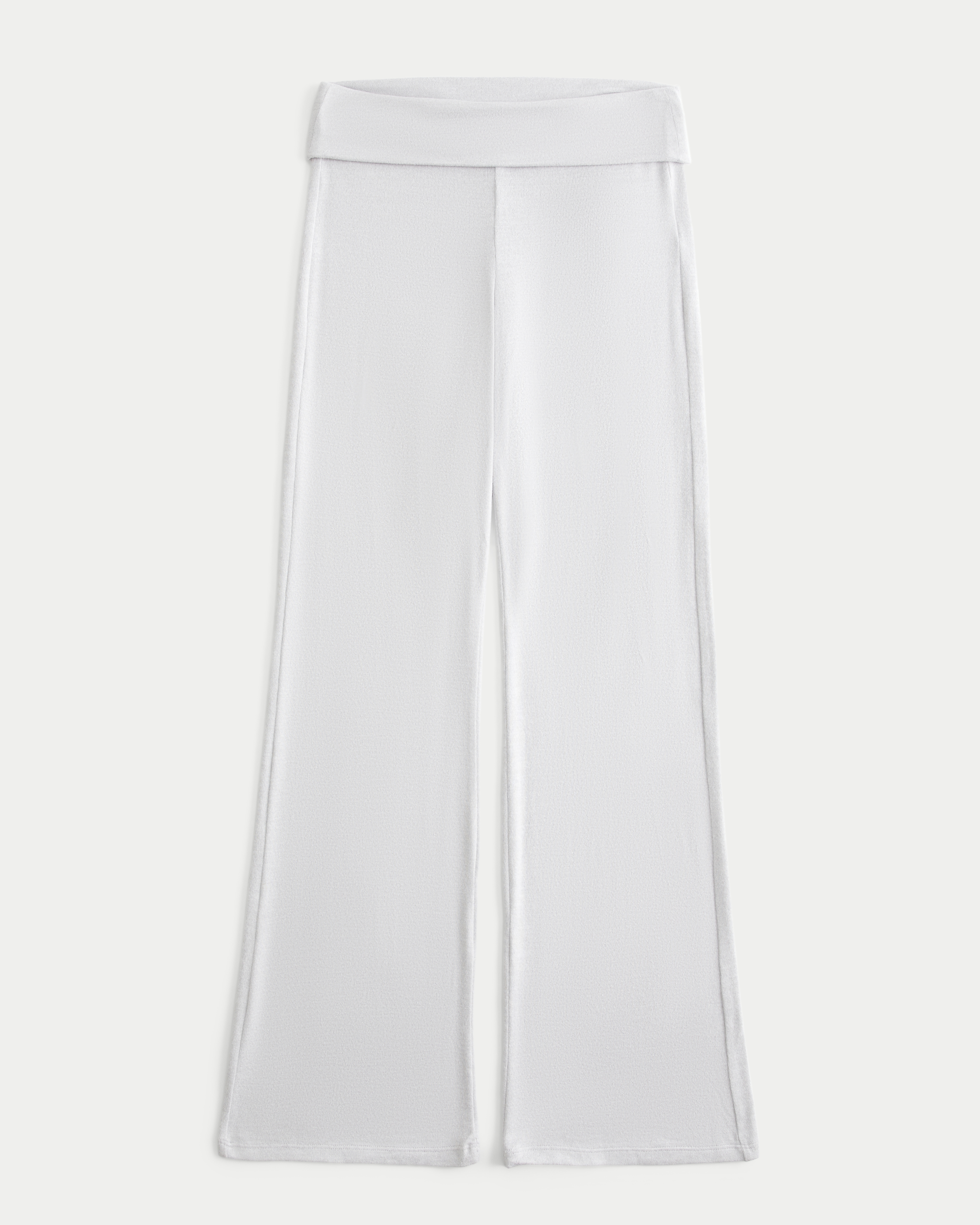 Cozy Knit Foldover Waist Sleep Pants