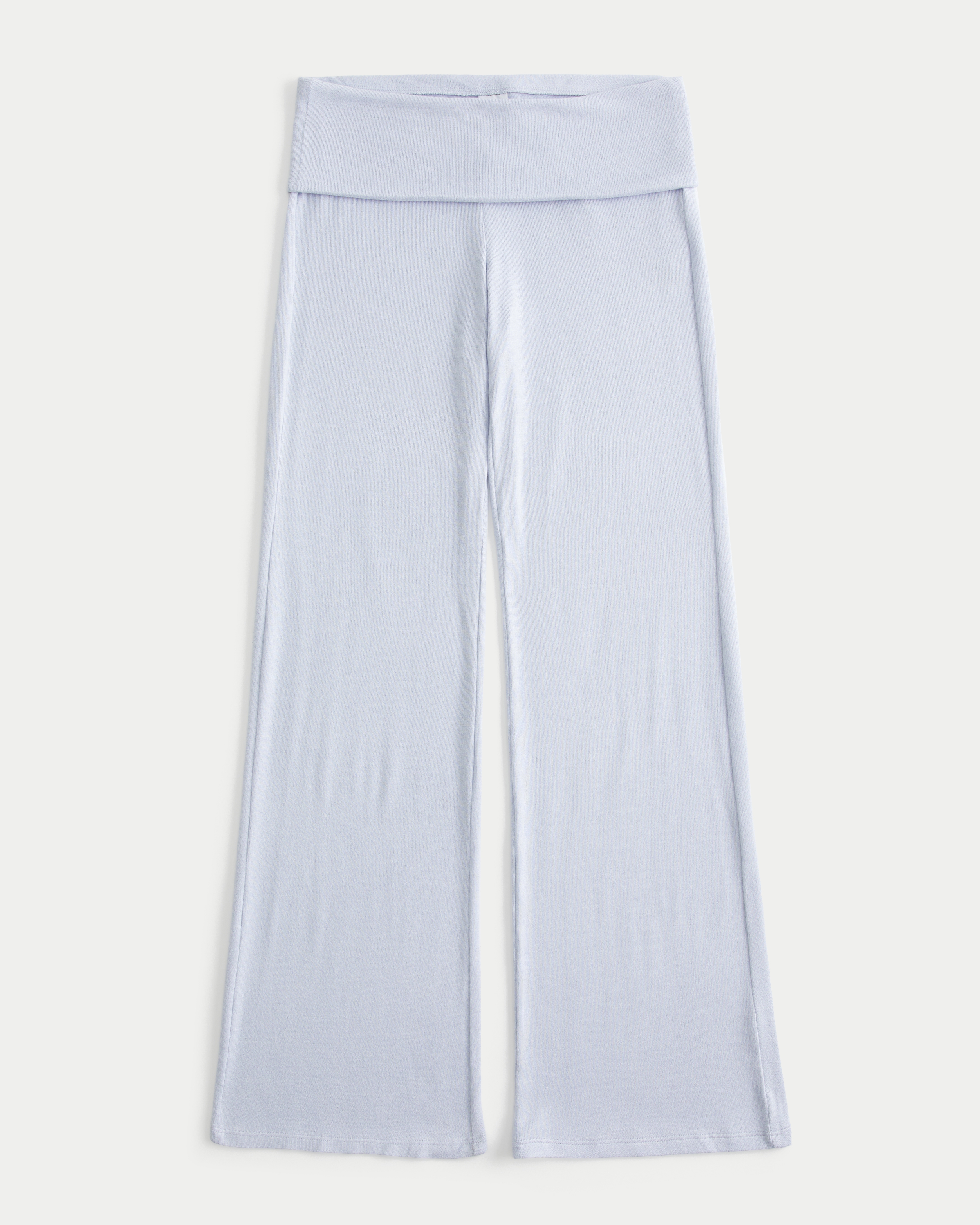 Cozy Knit Foldover Waist Sleep Pants