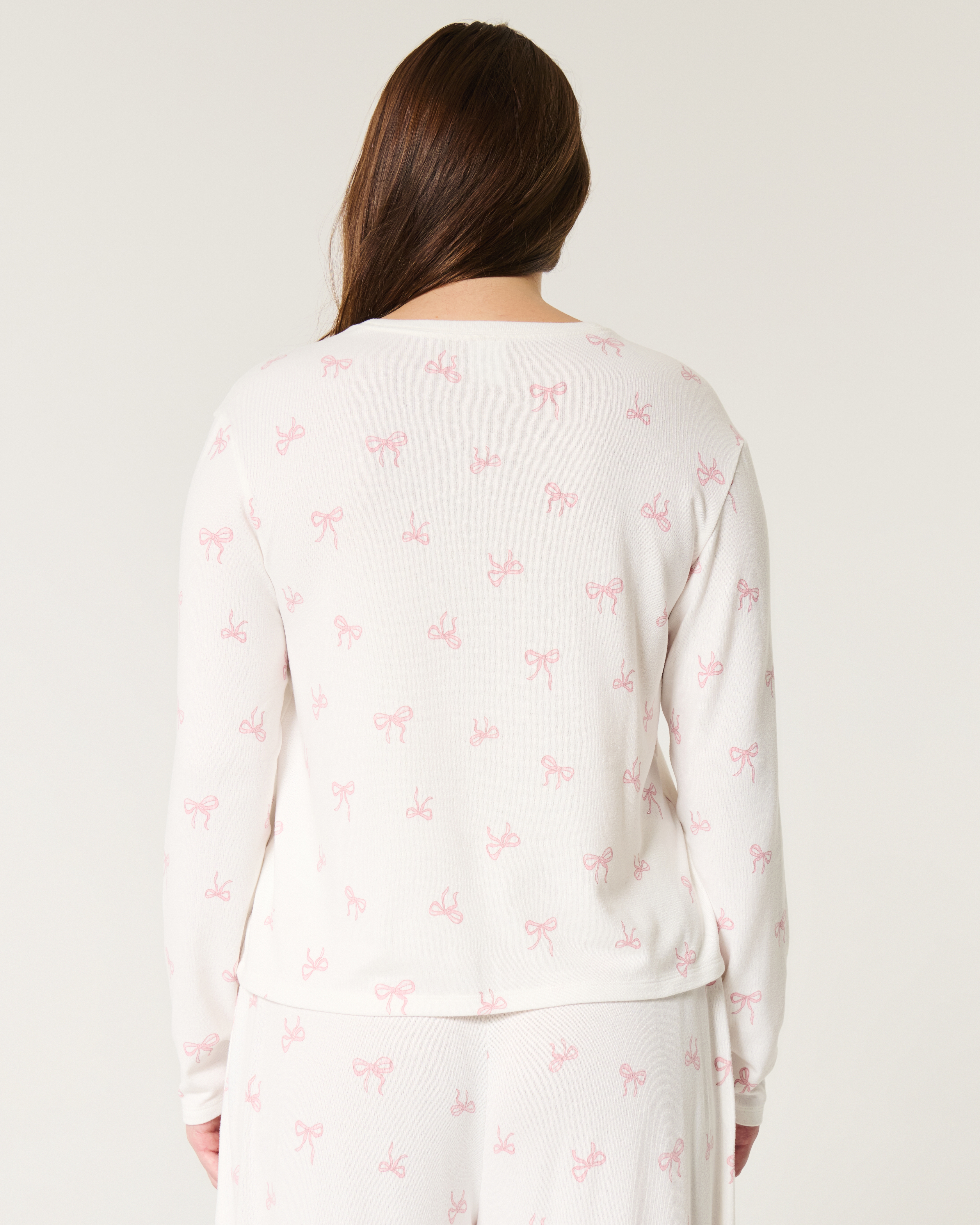 Cozy Long-Sleeve Pajama Shirt