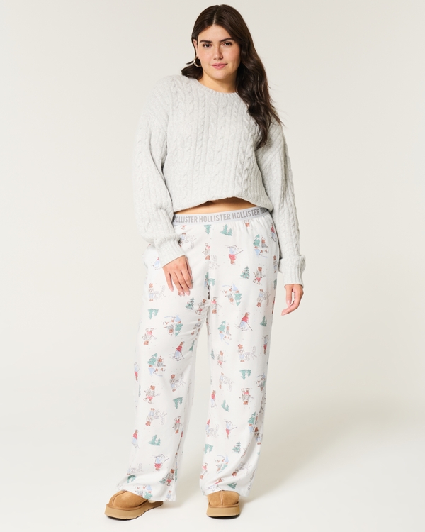 Hollister pajama set hotsell