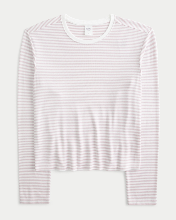 Cozy Long-Sleeve Pajama Shirt