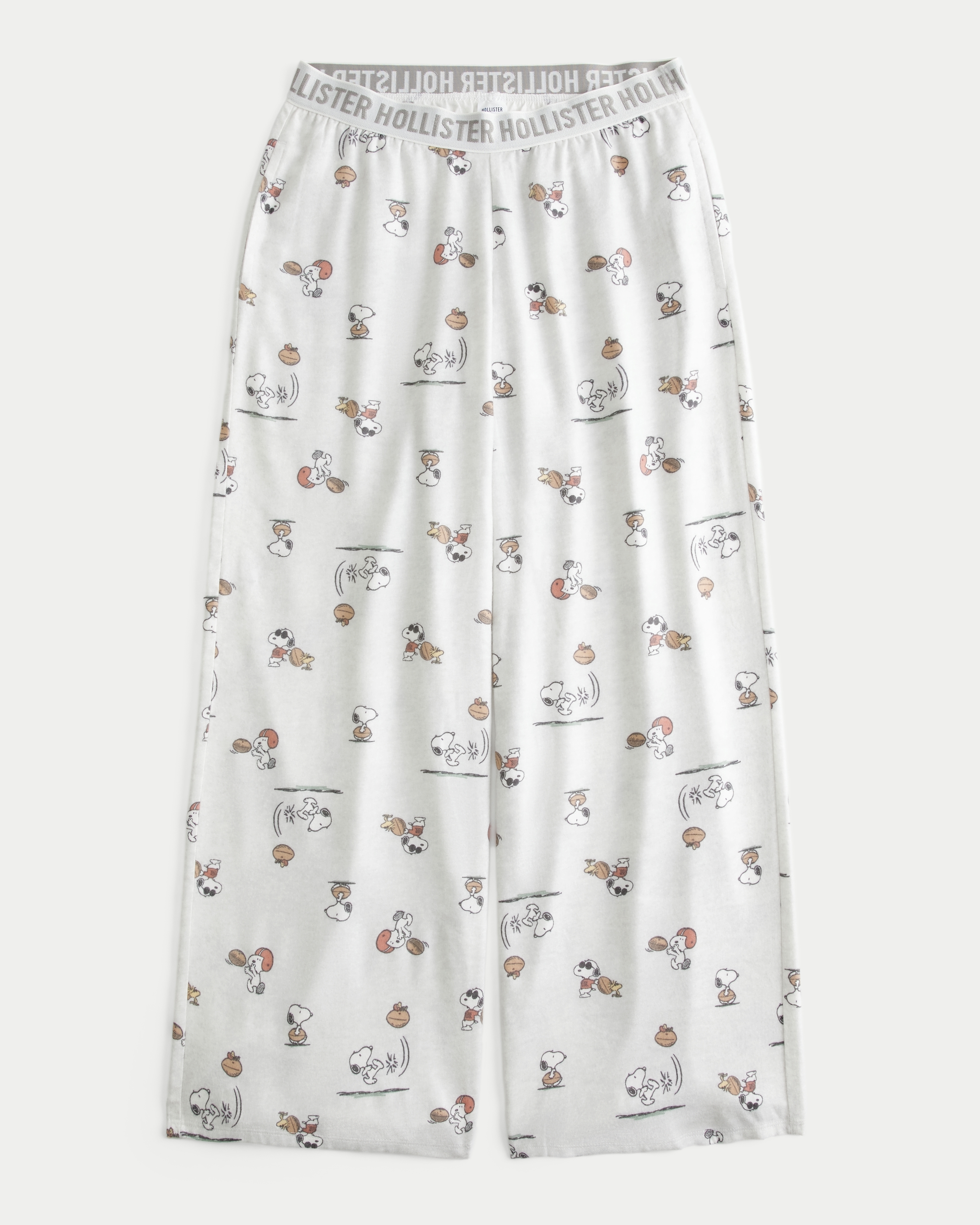 24/7 Baggy Flannel Snoopy Graphic Pajama Pants