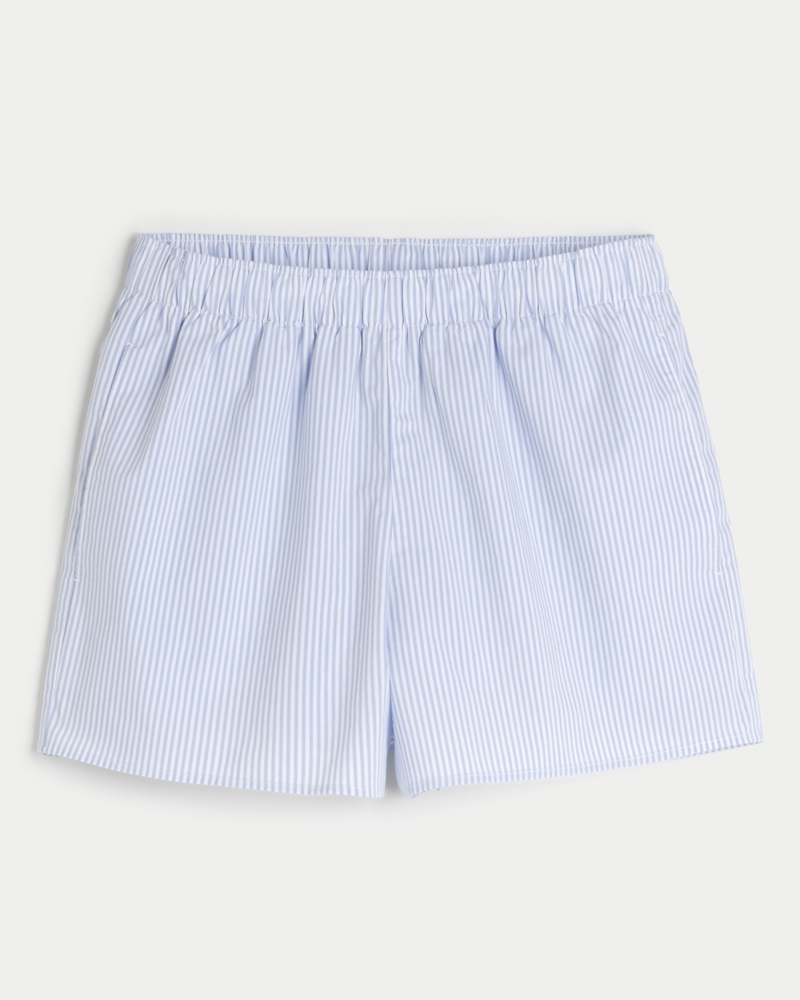 Women's Poplin Boxer Shorts | Women's | HollisterCo.com