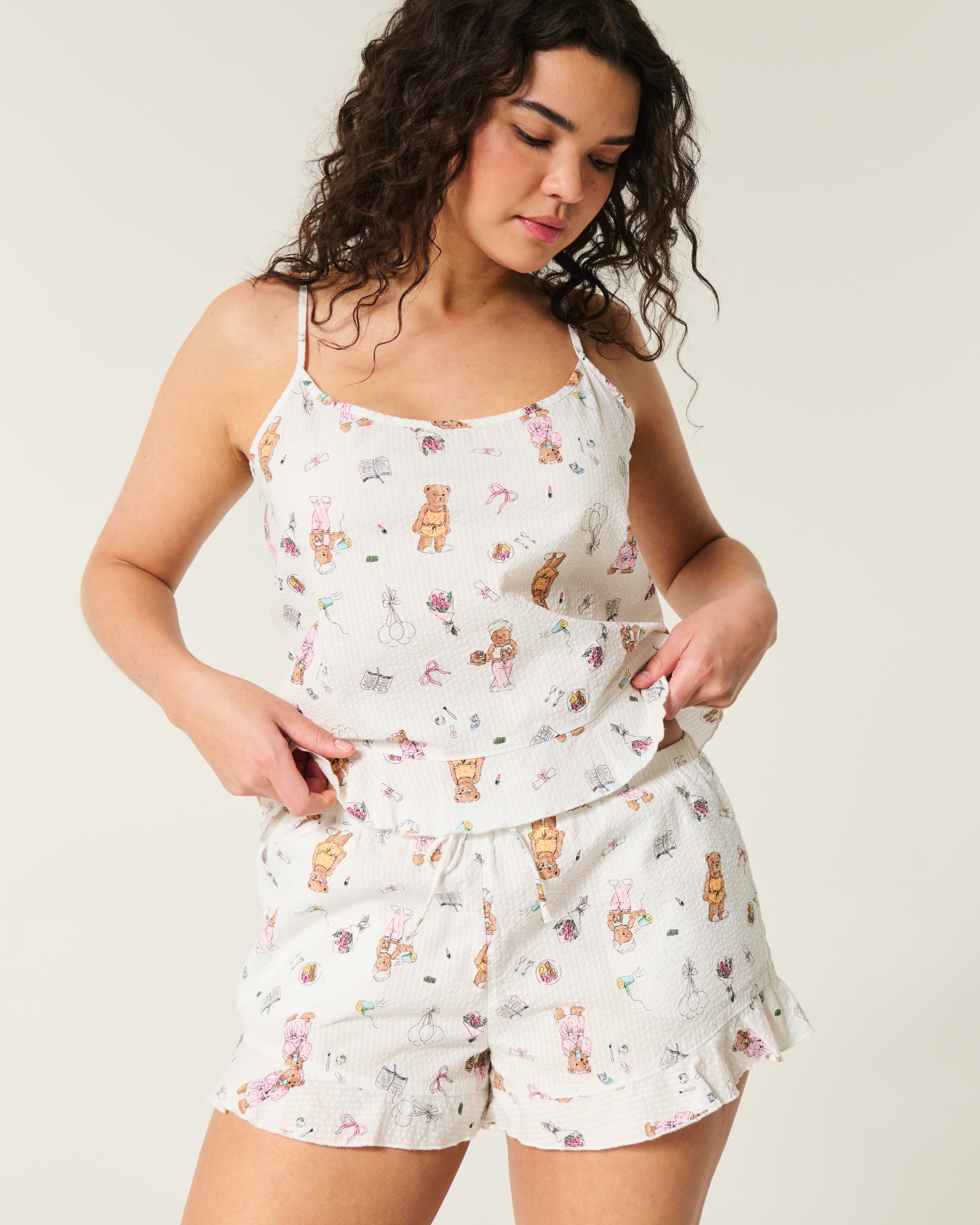 Seersucker Sleep Shorts