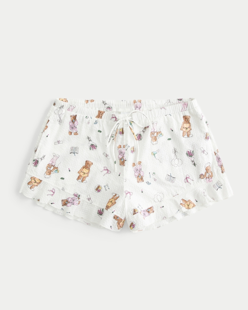 Seersucker Sleep Shorts