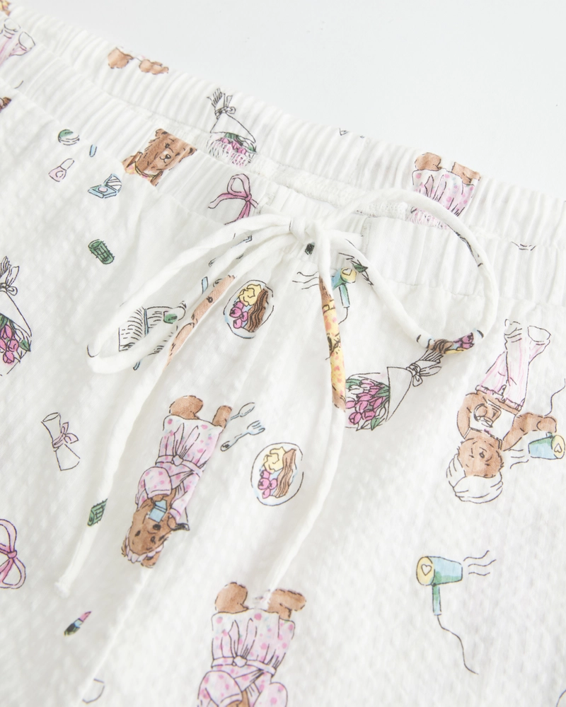 Seersucker Sleep Shorts