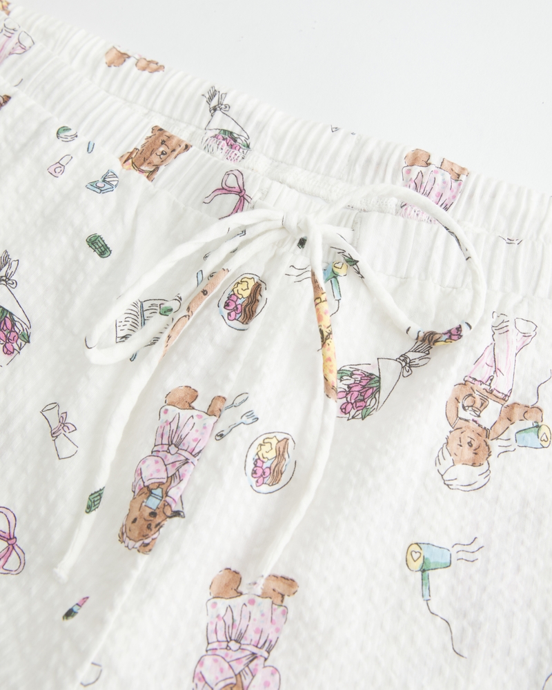 Seersucker Sleep Shorts