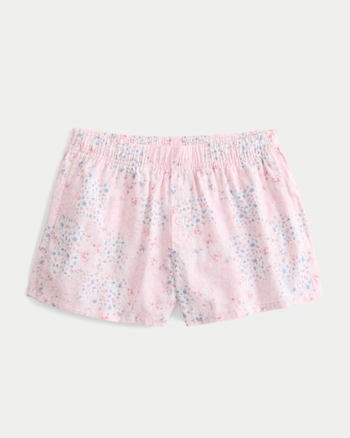 Women's Cotton Boxer Shorts | Women's Bottoms | HollisterCo.com