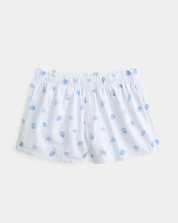 Women's Cotton Boxer Shorts | Women's Bottoms | HollisterCo.com