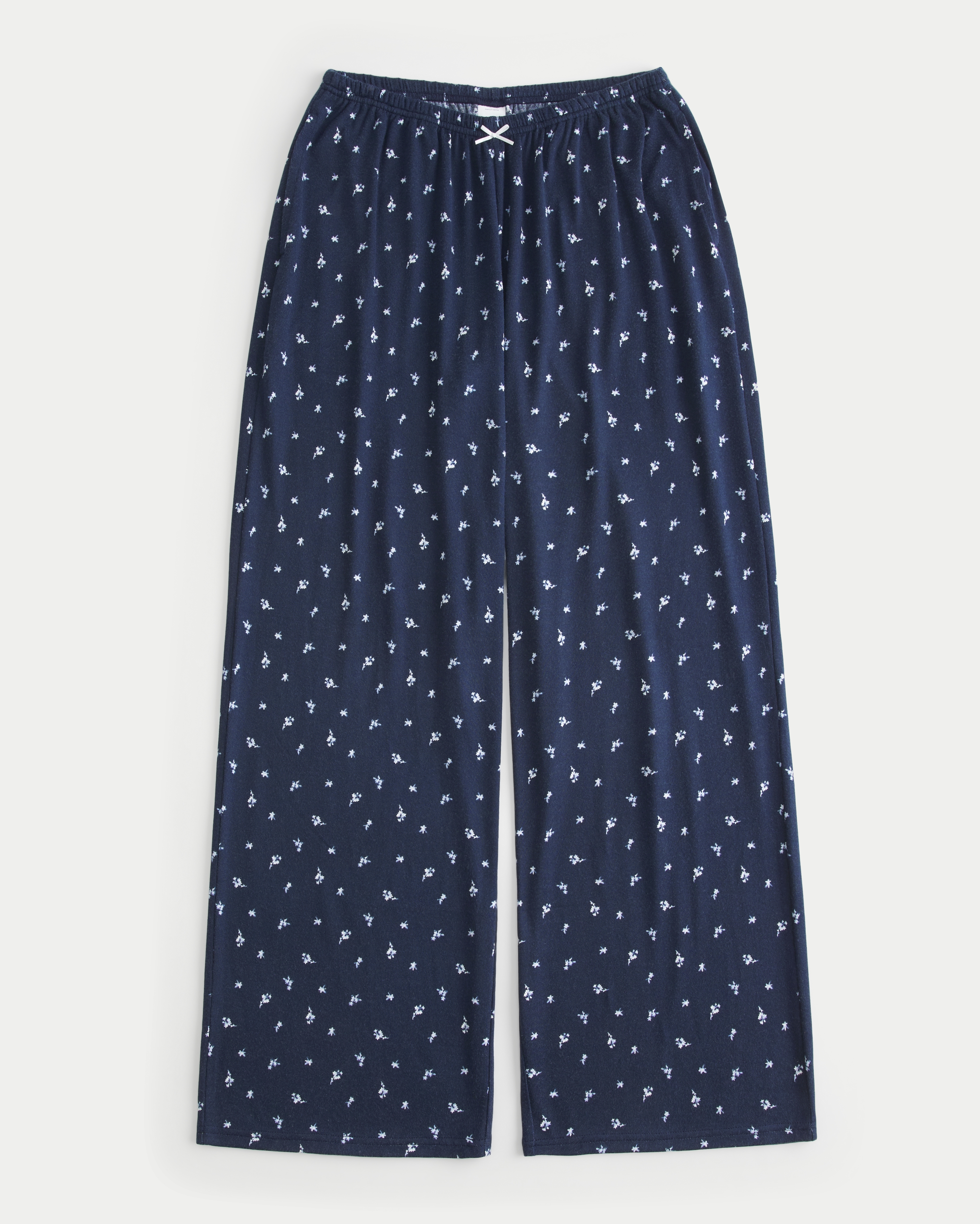 Floral Pattern Pajama Pants