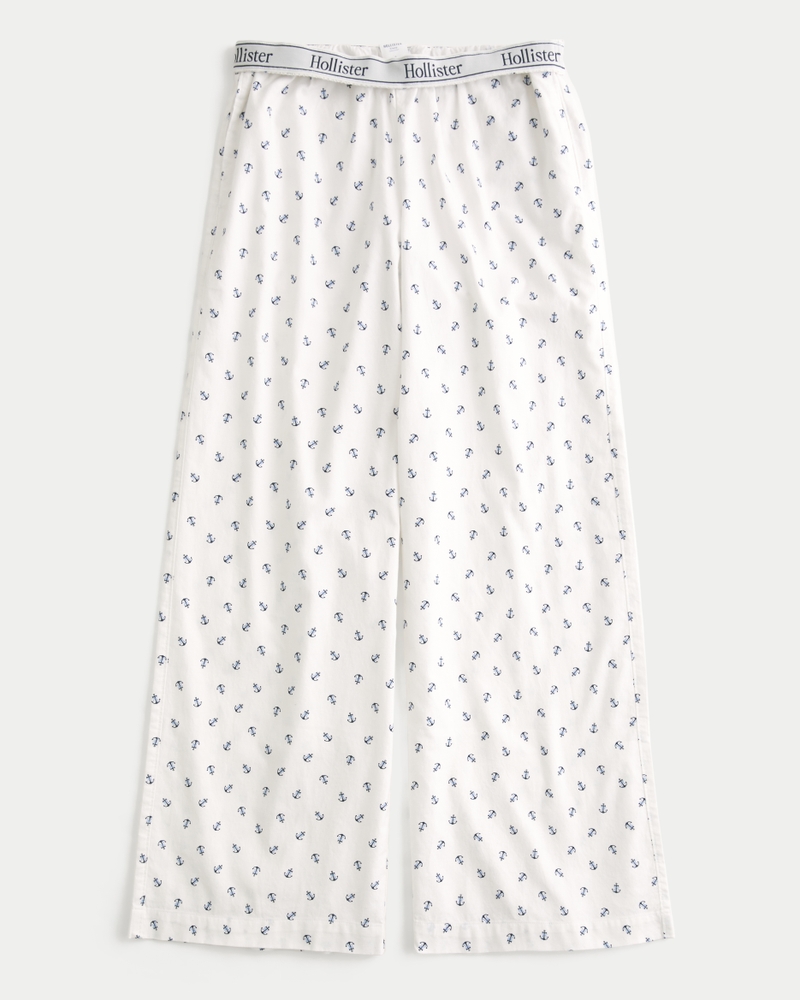 Women's Logo Baggy Pants | Women's Sleepwear & Loungewear | HollisterCo.com