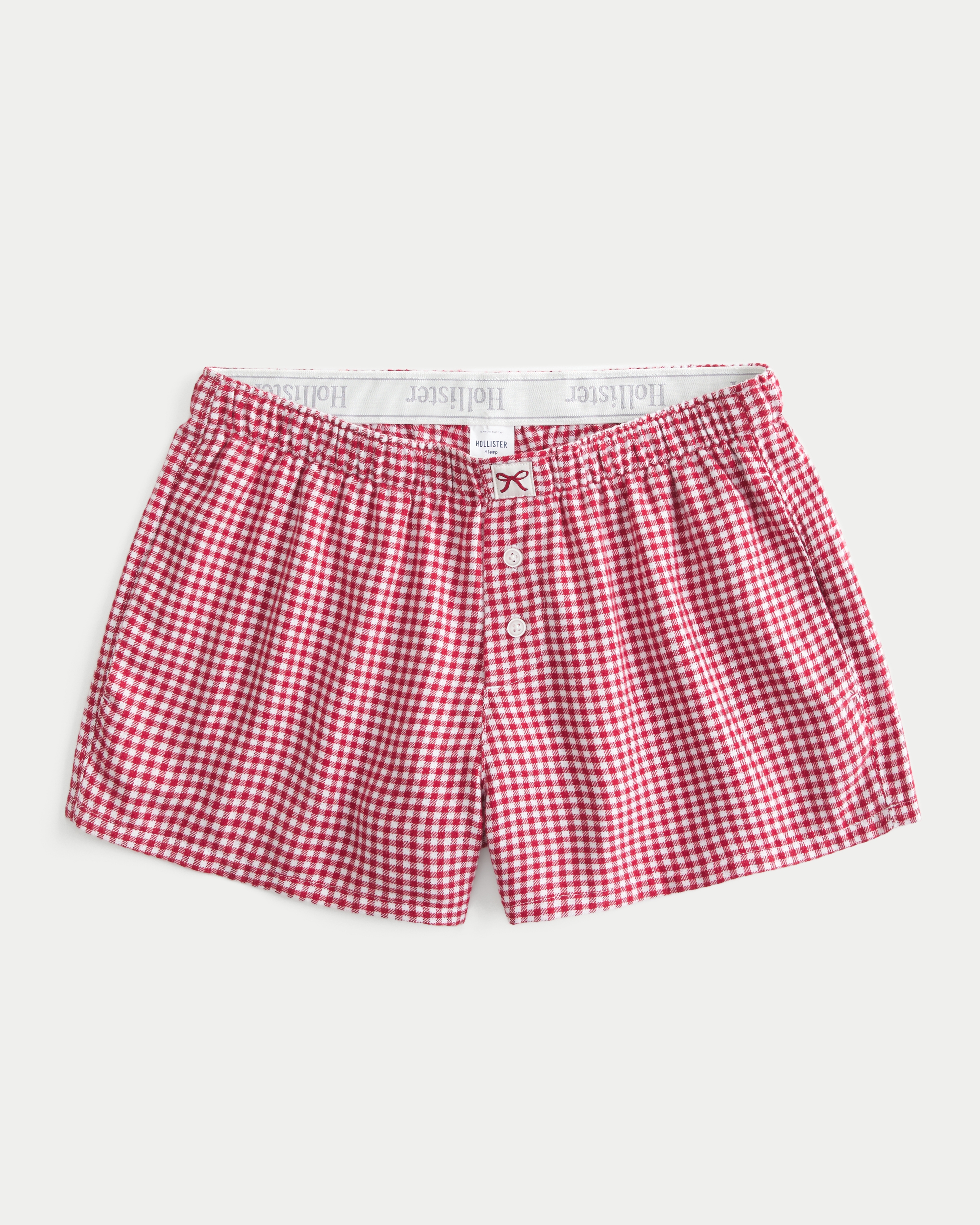 Flannel Boxer Shorts