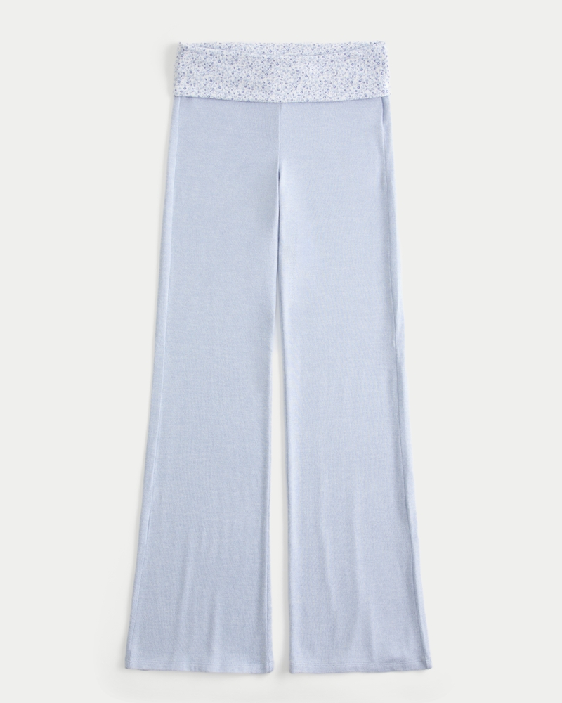 台湾発【STUDIO DOE】Soft knitted micro-flared trousers 台湾発【STUDIO DOE】Soft knitted micro-flared trousers