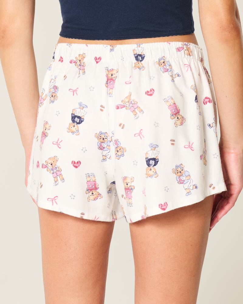 Flannel Boxer Shorts