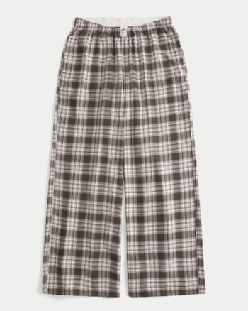 Women's Baggy Flannel Pants | Women's New Arrivals | HollisterCo.com