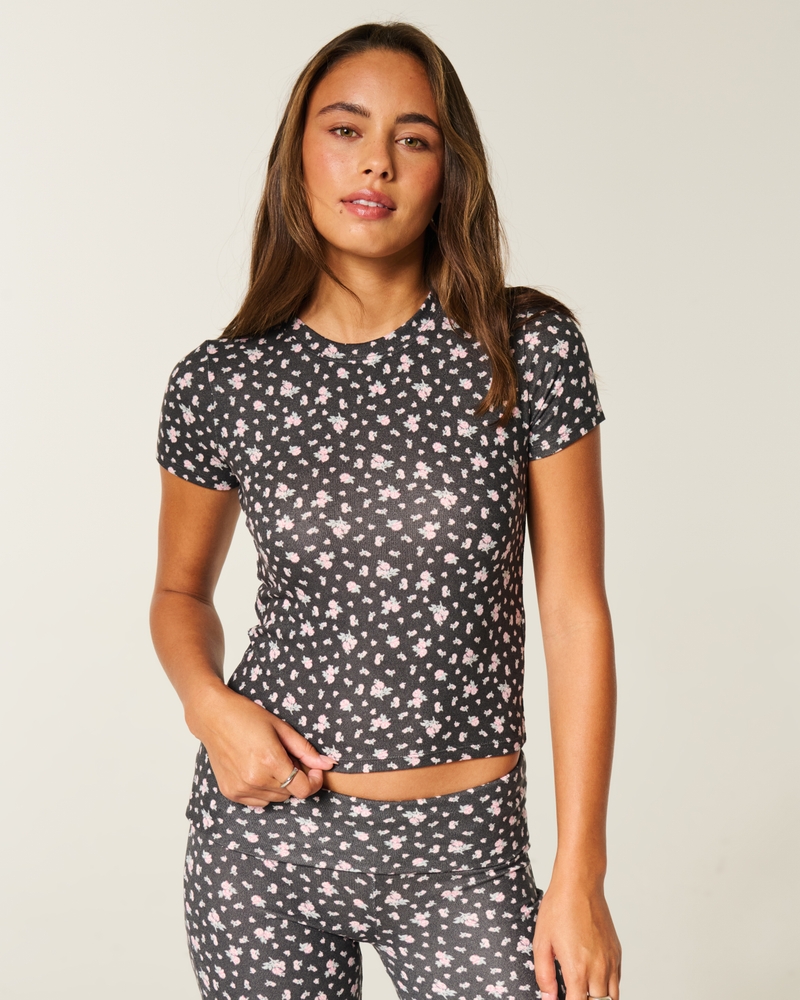 Always Cozy Knit Baby Tee