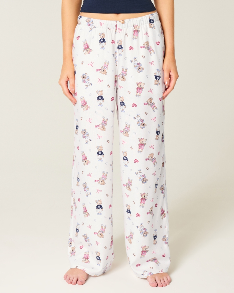 Women's Baggy Flannel Pants | Women's Sleepwear | HollisterCo.com