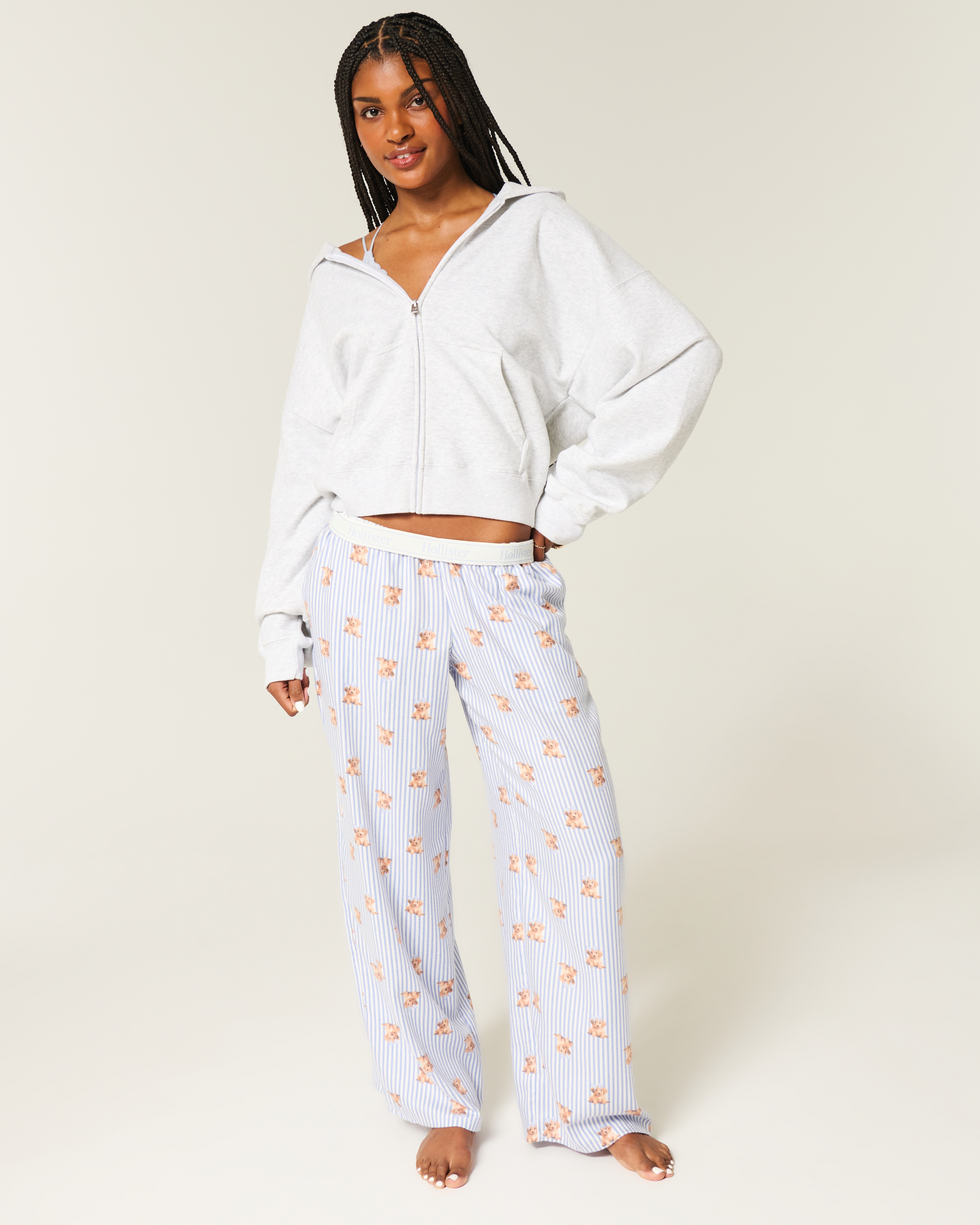 Baggy Flannel Pants