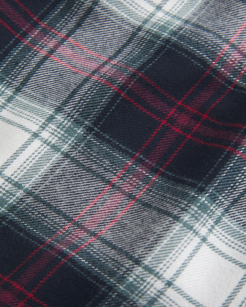 Flannel Boxer Shorts