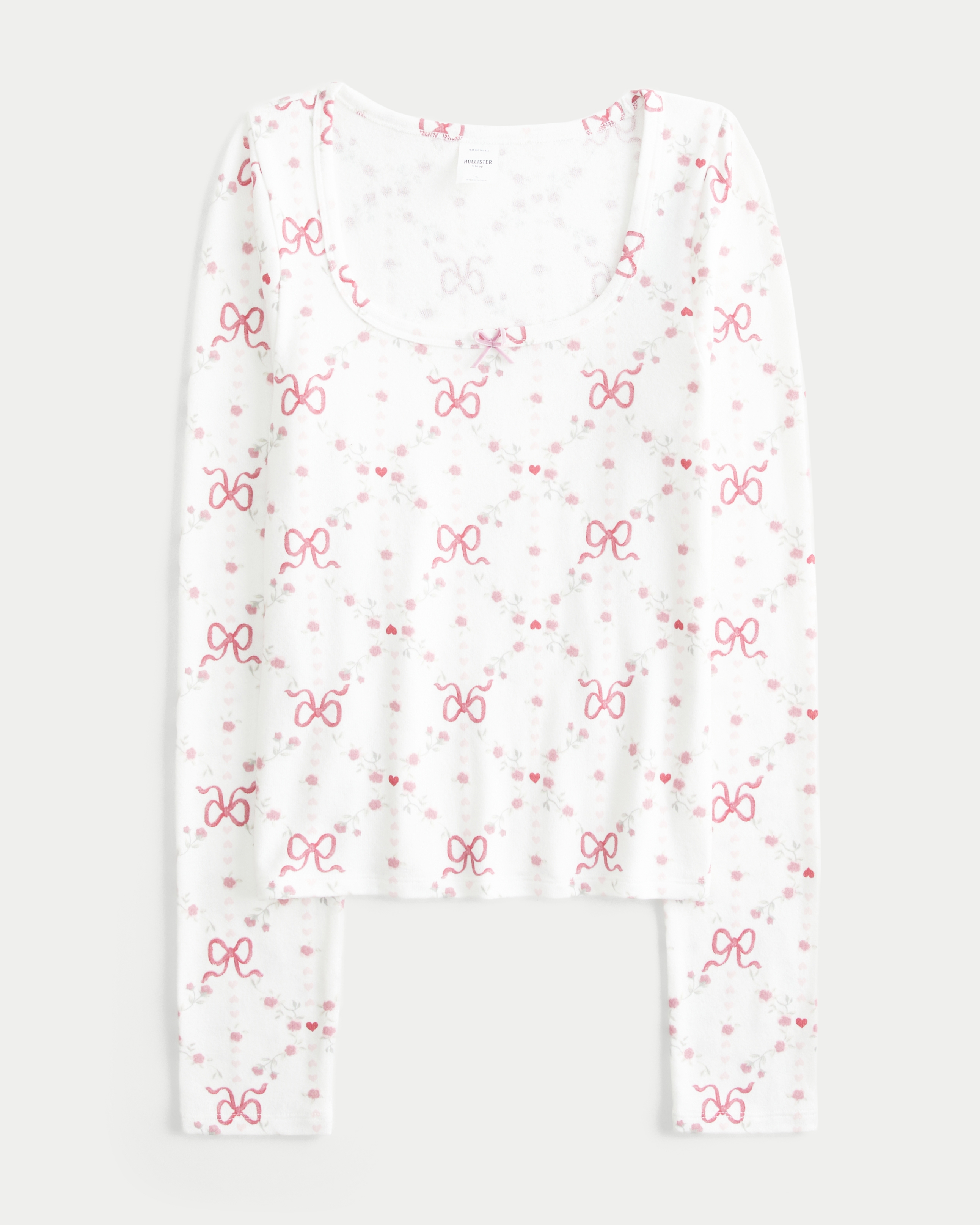 Cozy Long-Sleeve Scoop Top