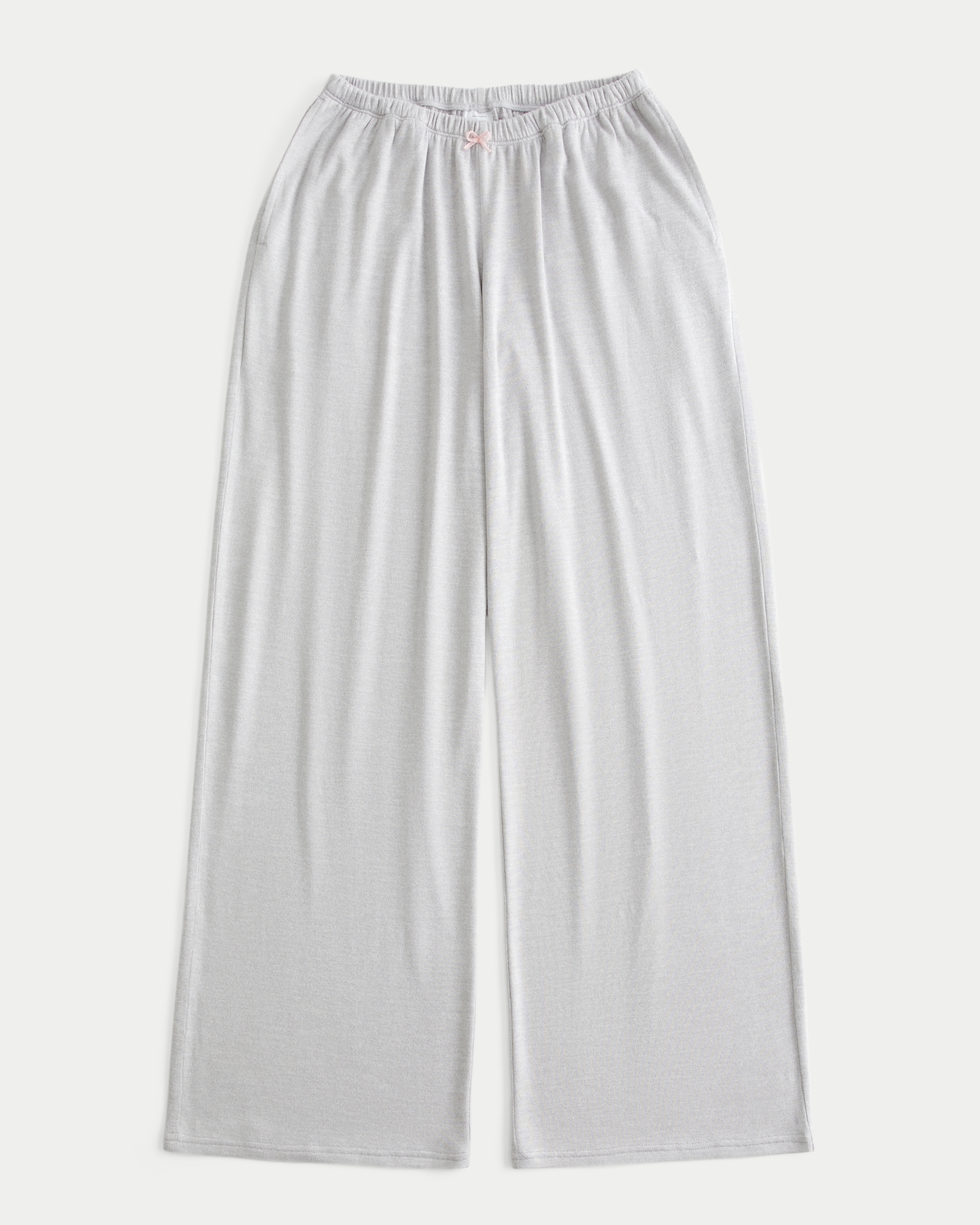 Cozy Adjustable-Rise Wide-Leg Pants