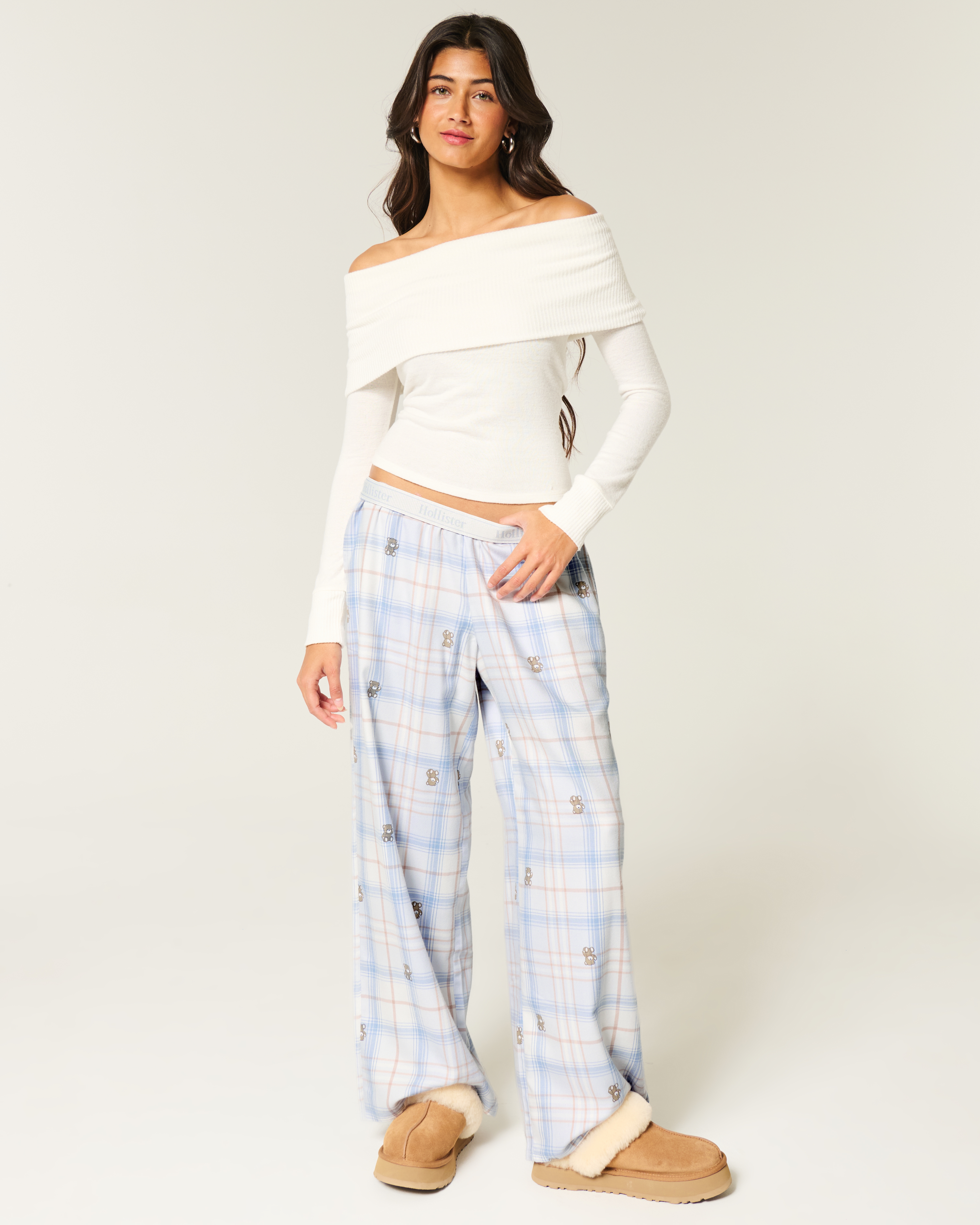 Baggy Flannel Pants
