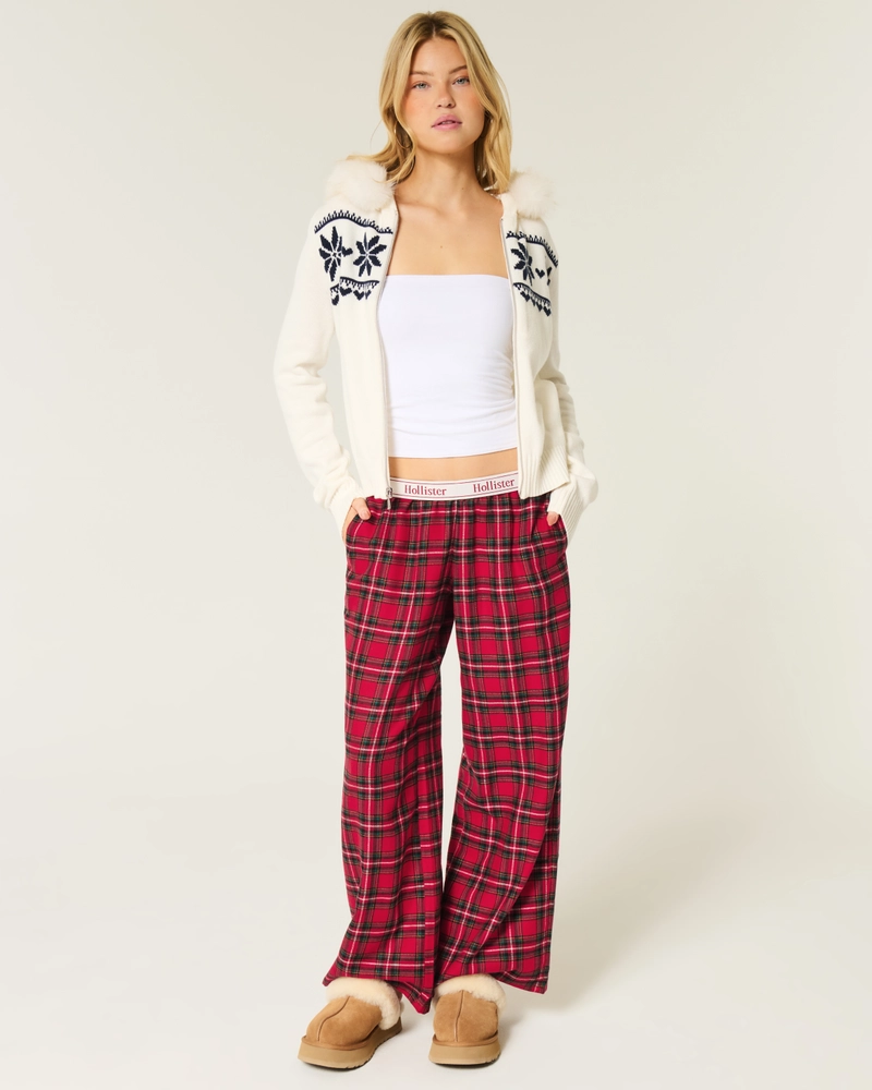 Baggy Flannel Pants