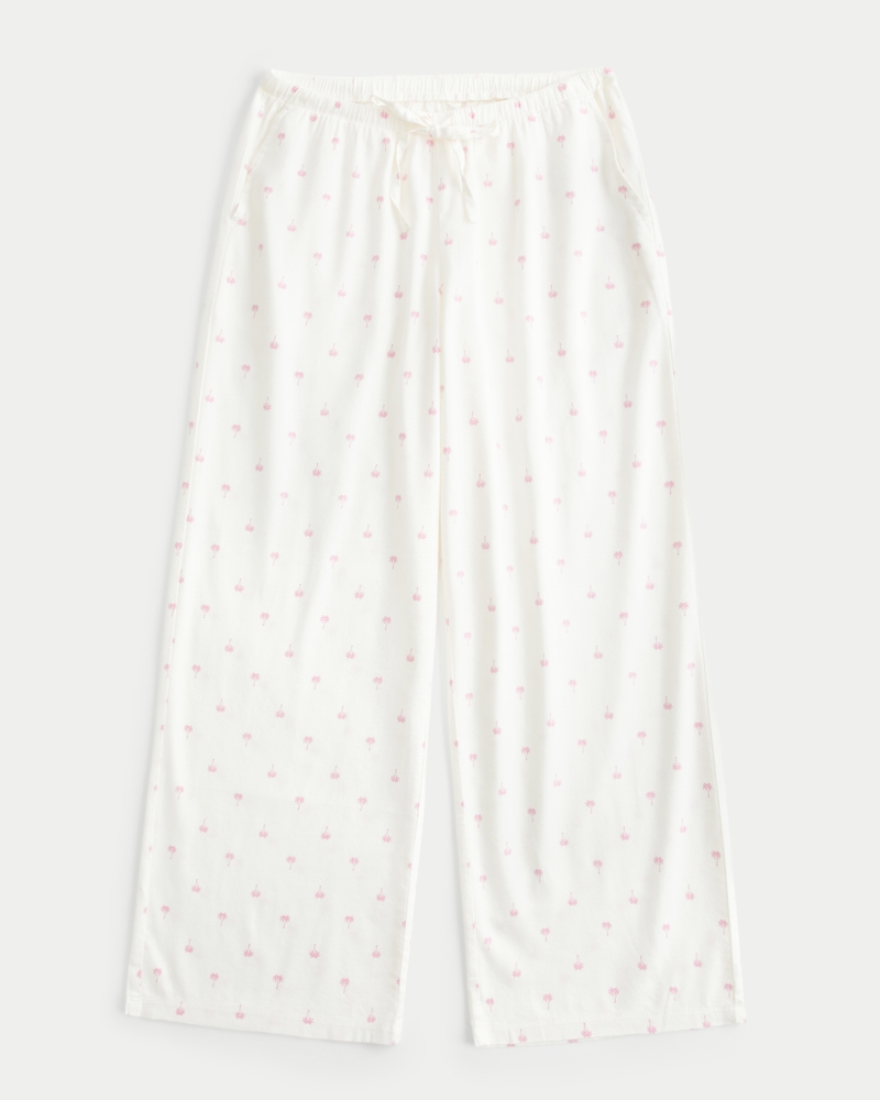 Women's Oxford Wide-Leg Pants | Women's Bottoms | HollisterCo.com