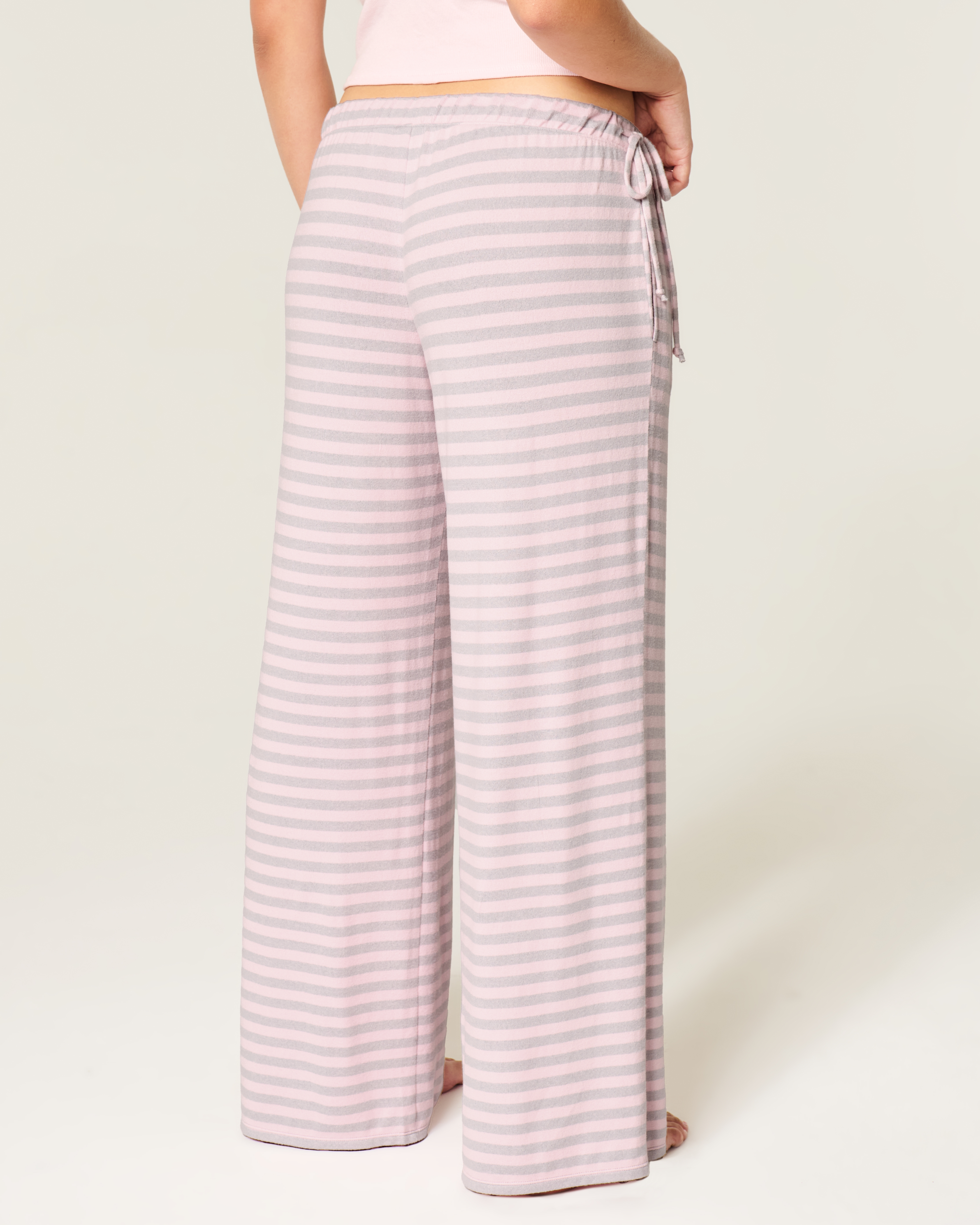 Always Cozy Side-Tie Baggy Pants