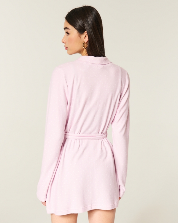 Always Cozy Robe, Pink Dot view 2