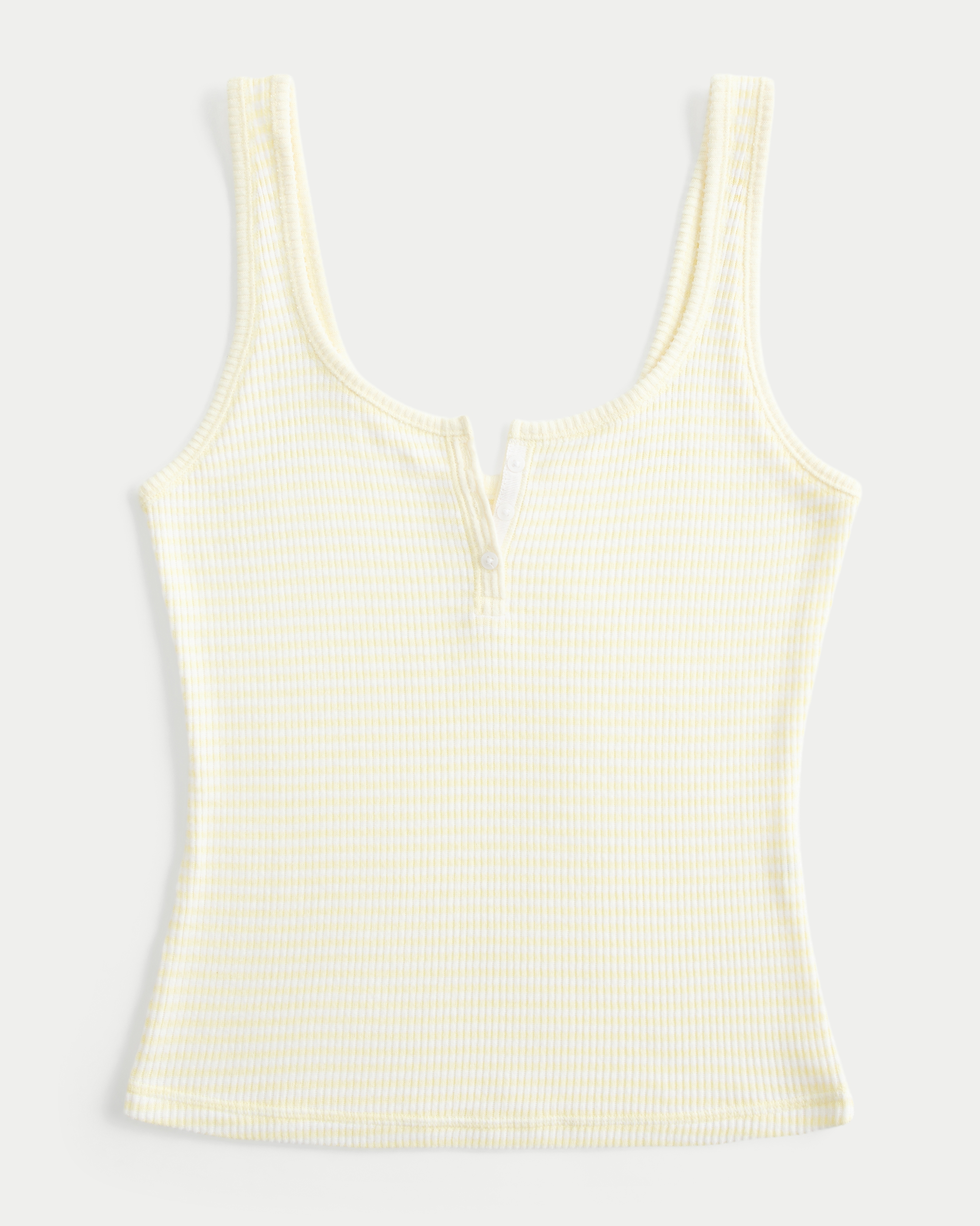 Always Cozy Rib Henley Tank