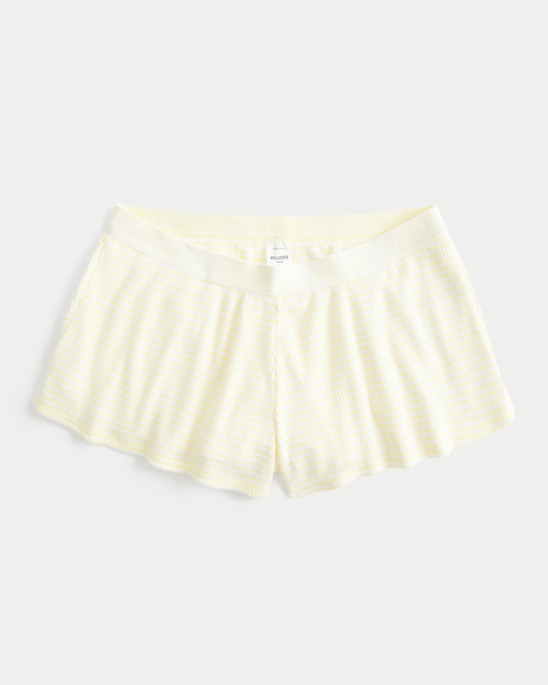 ウィメンズ Always Cozy ロゴウエスト ボクサーショートパンツ