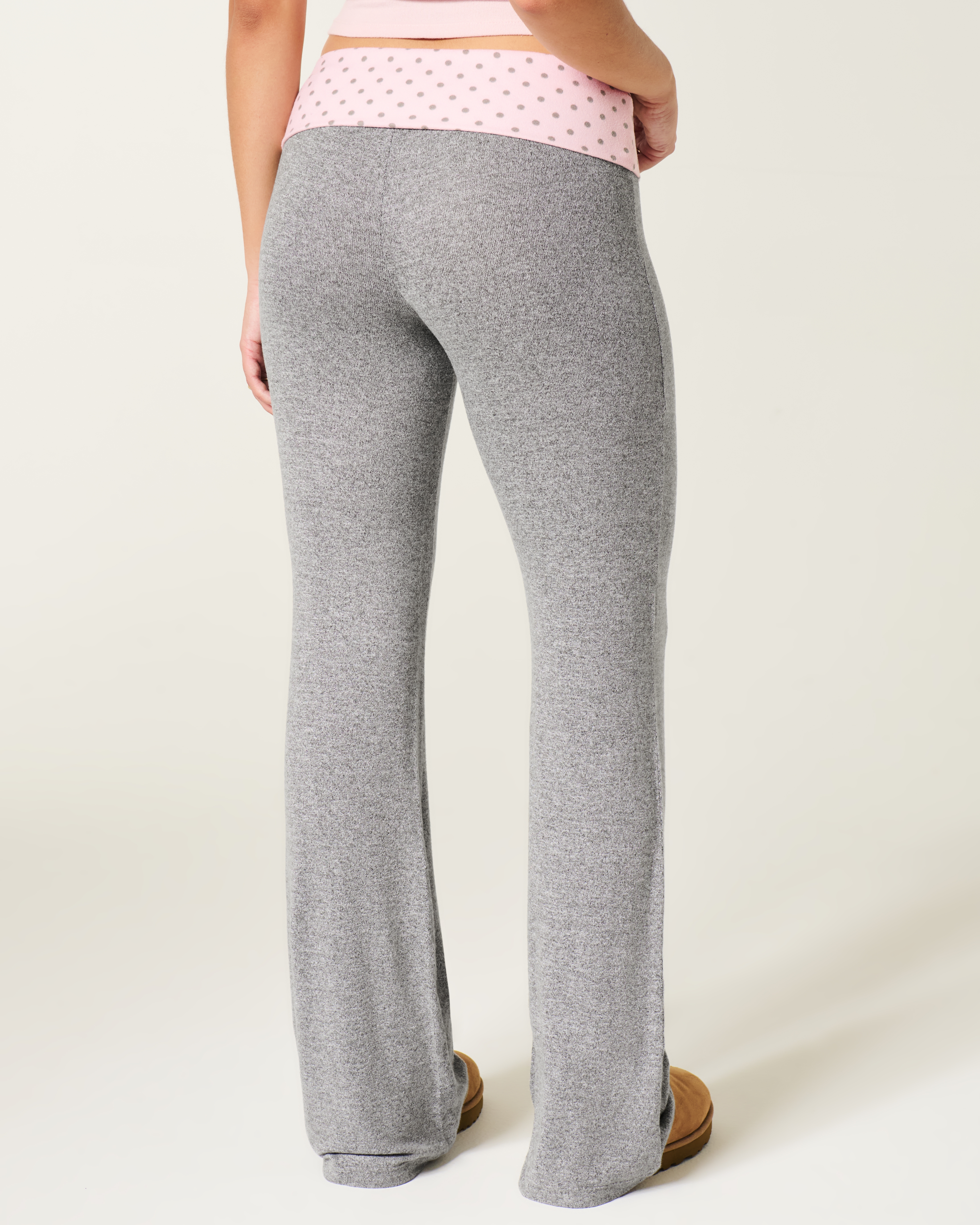 Always Cozy Foldover Flare Pants