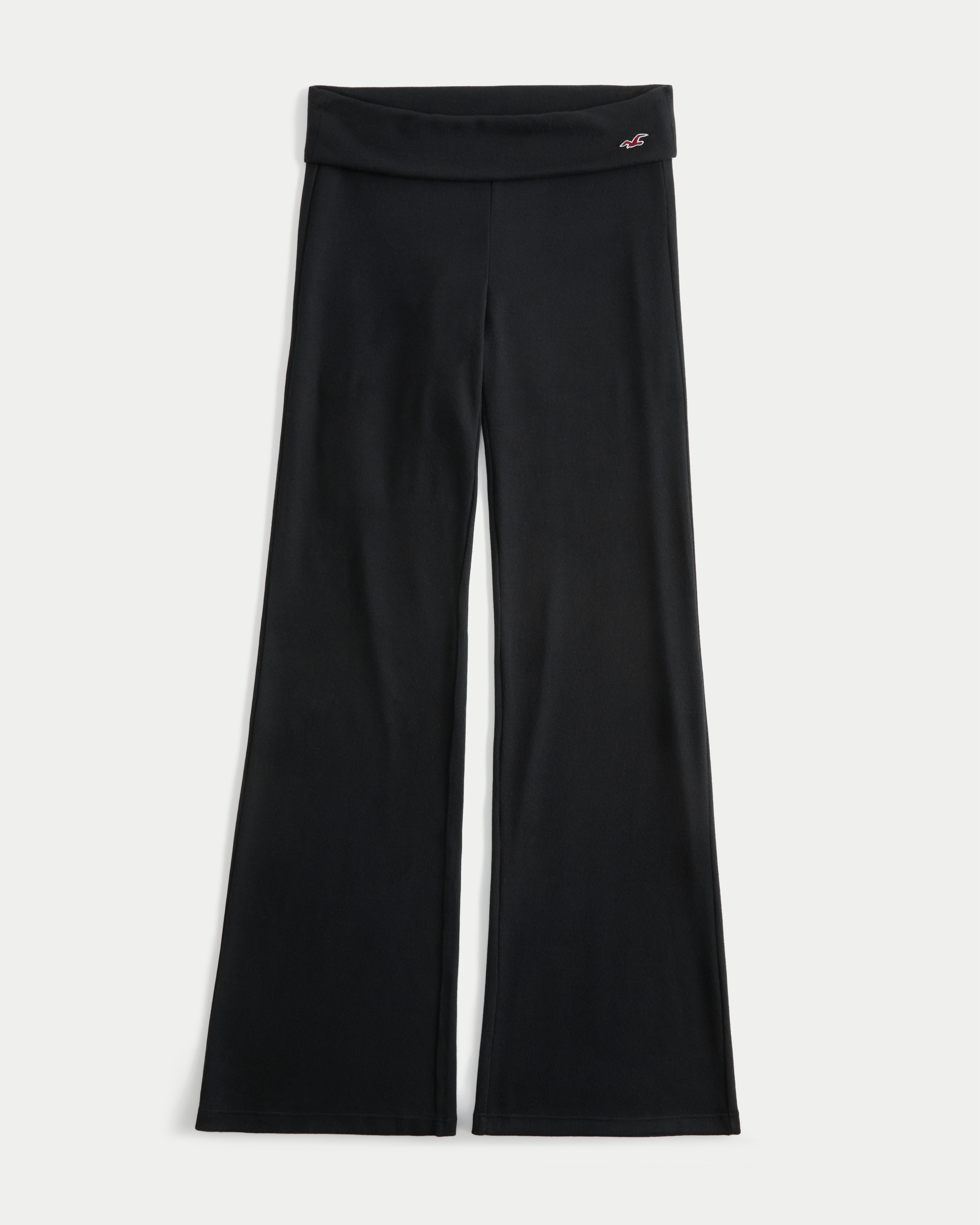 Always Cosy Foldover Flare Trousers