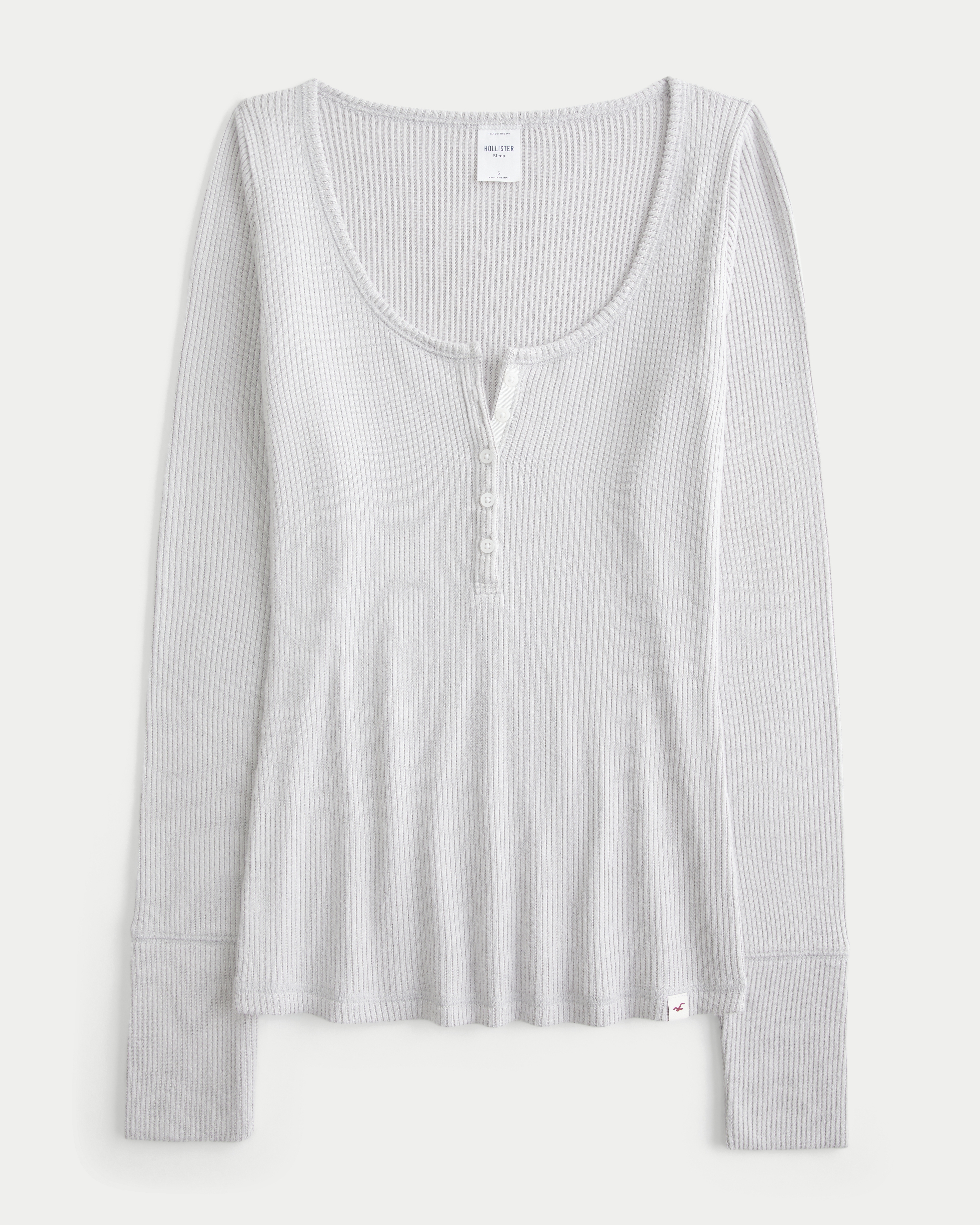 Cozy Rib Long-Sleeve Henley