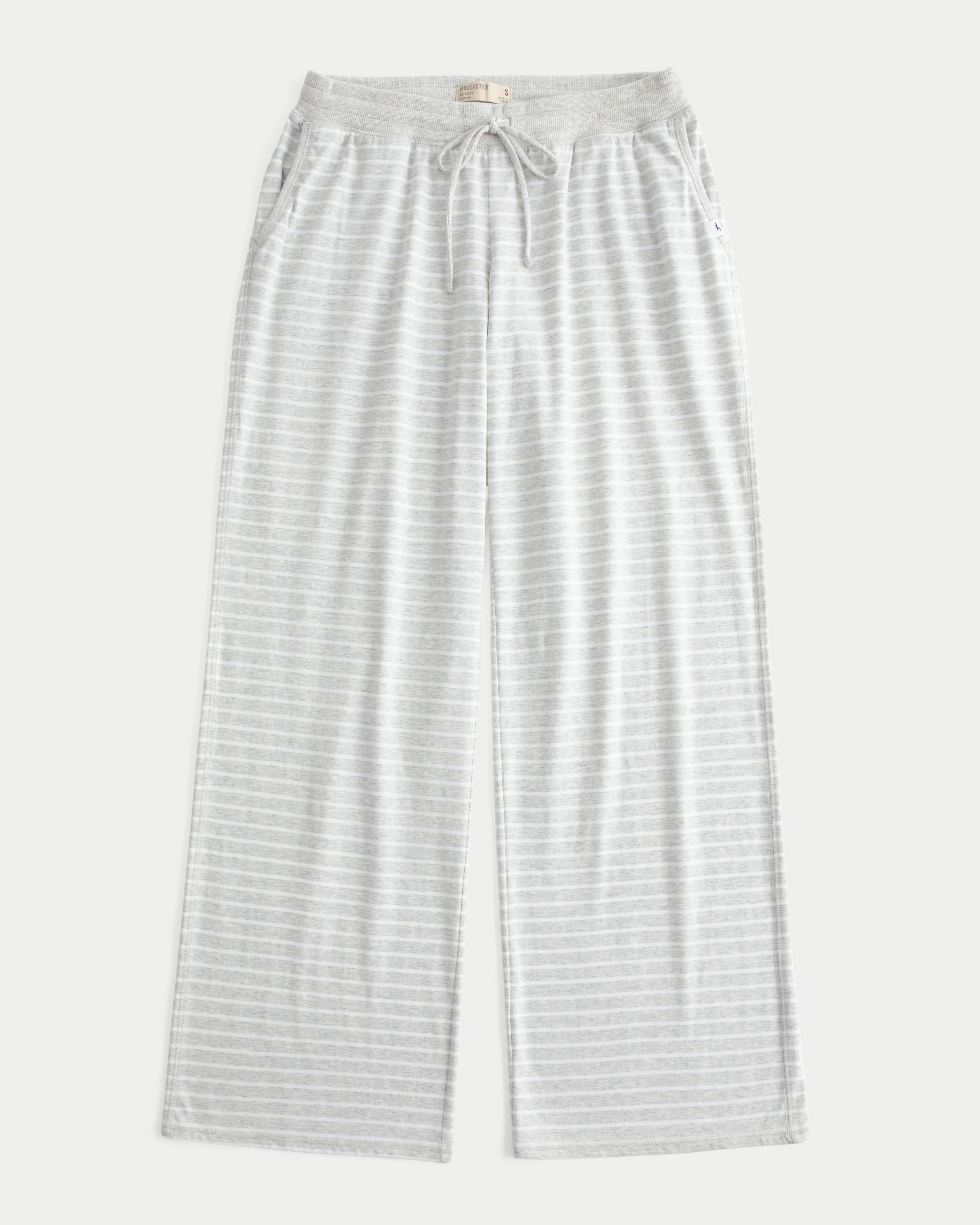 Knit Wide-Leg Pants