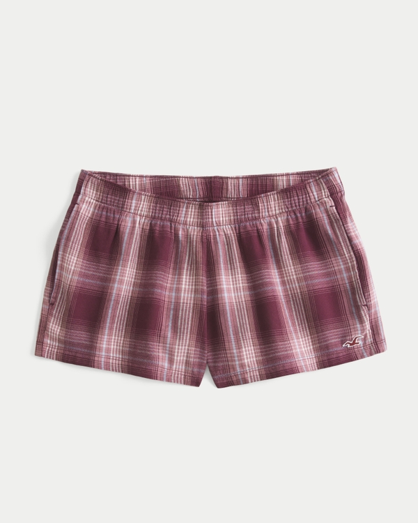 スカート openyyCAMP MINISKIRT & BOXER SHORTS, Women's Oxford Mini Boxer Shorts | Women's Bottoms | HollisterCo.com