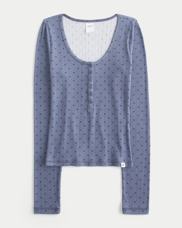 Ultimate Cozy Pointelle Henley