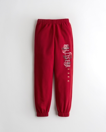 hollister dad joggers