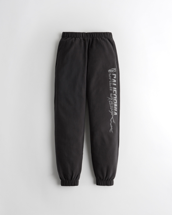 high rise dad joggers