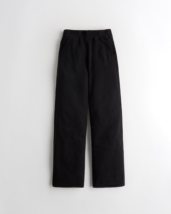 cotton high rise sweatpants
