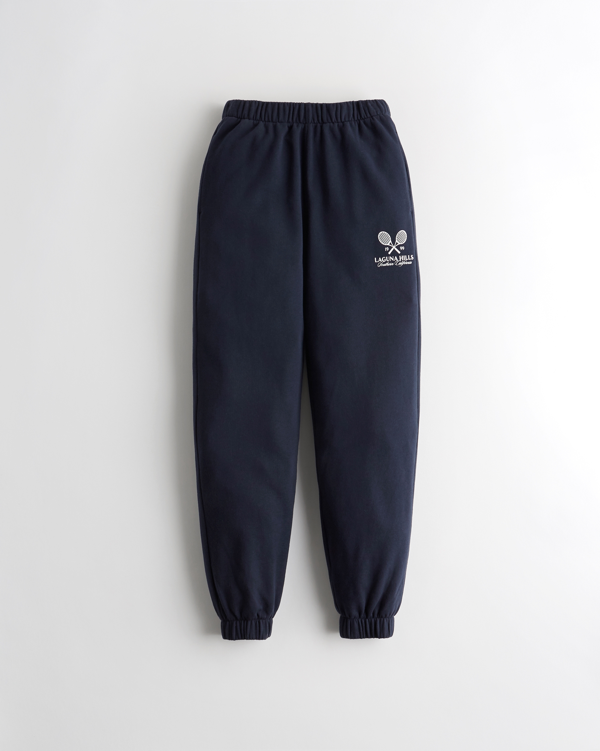 black hollister sweatpants