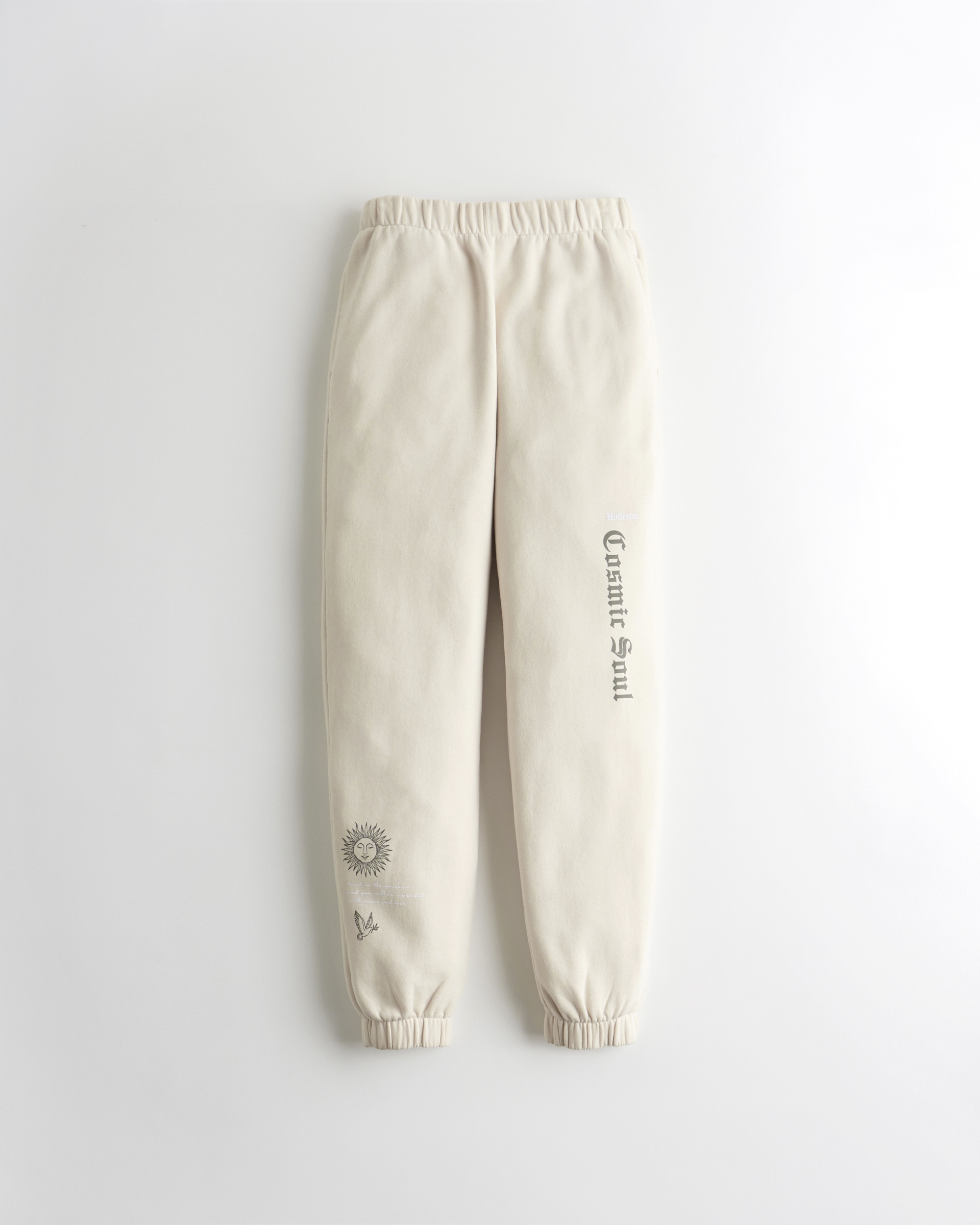 black hollister sweatpants