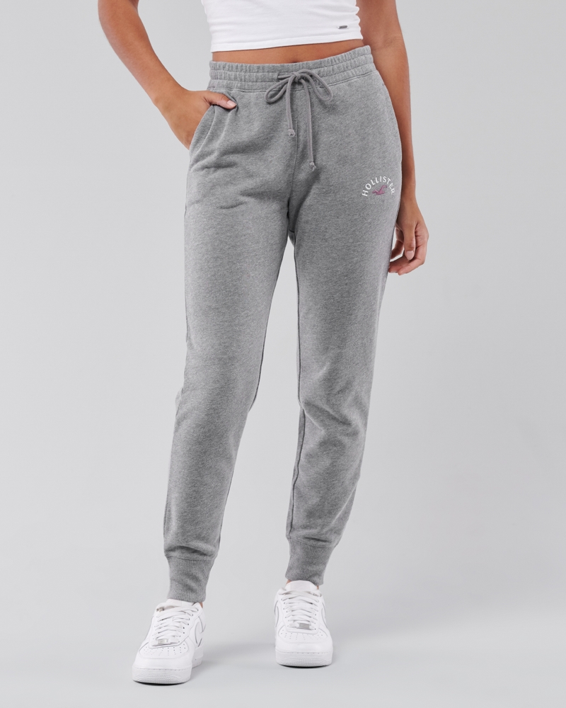 HIGH-RISE LOGO JOGGERS